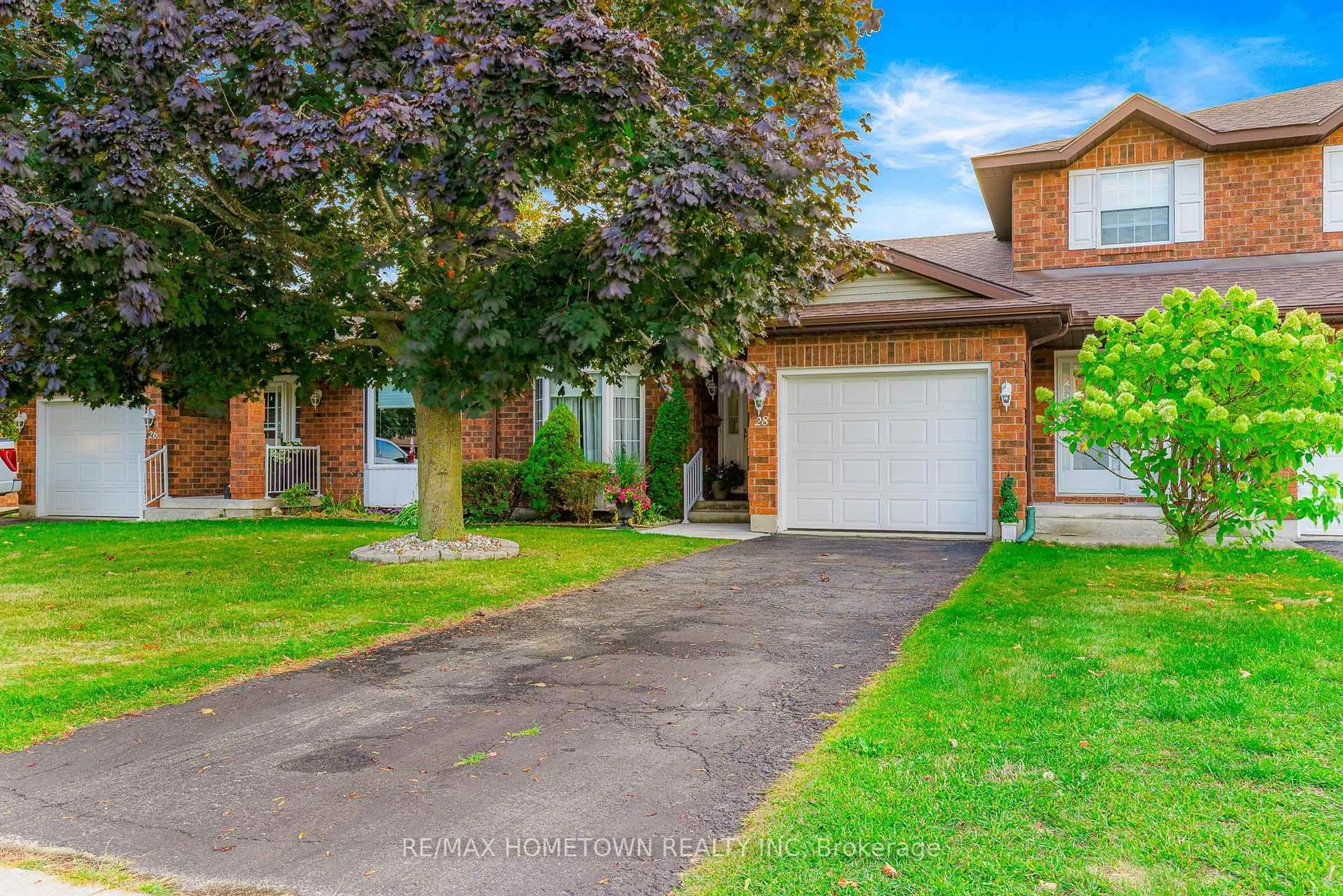 Home with brick exterior material, street for 28 Wilmot Young Pl, Brockville Ontario K6V 7H3
