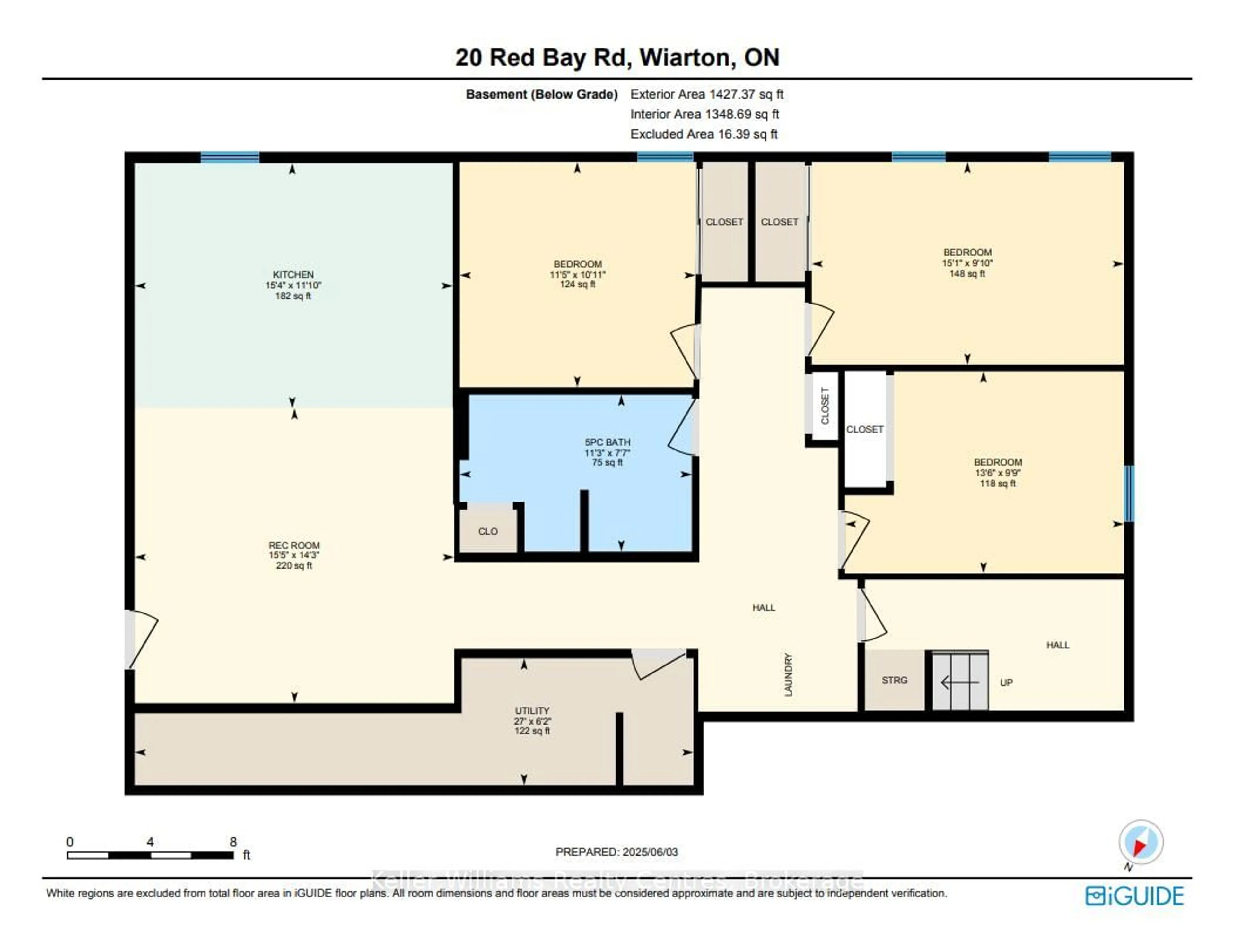Floor plan for 20 RED BAY Rd, South Bruce Peninsula Ontario N0H 2T0