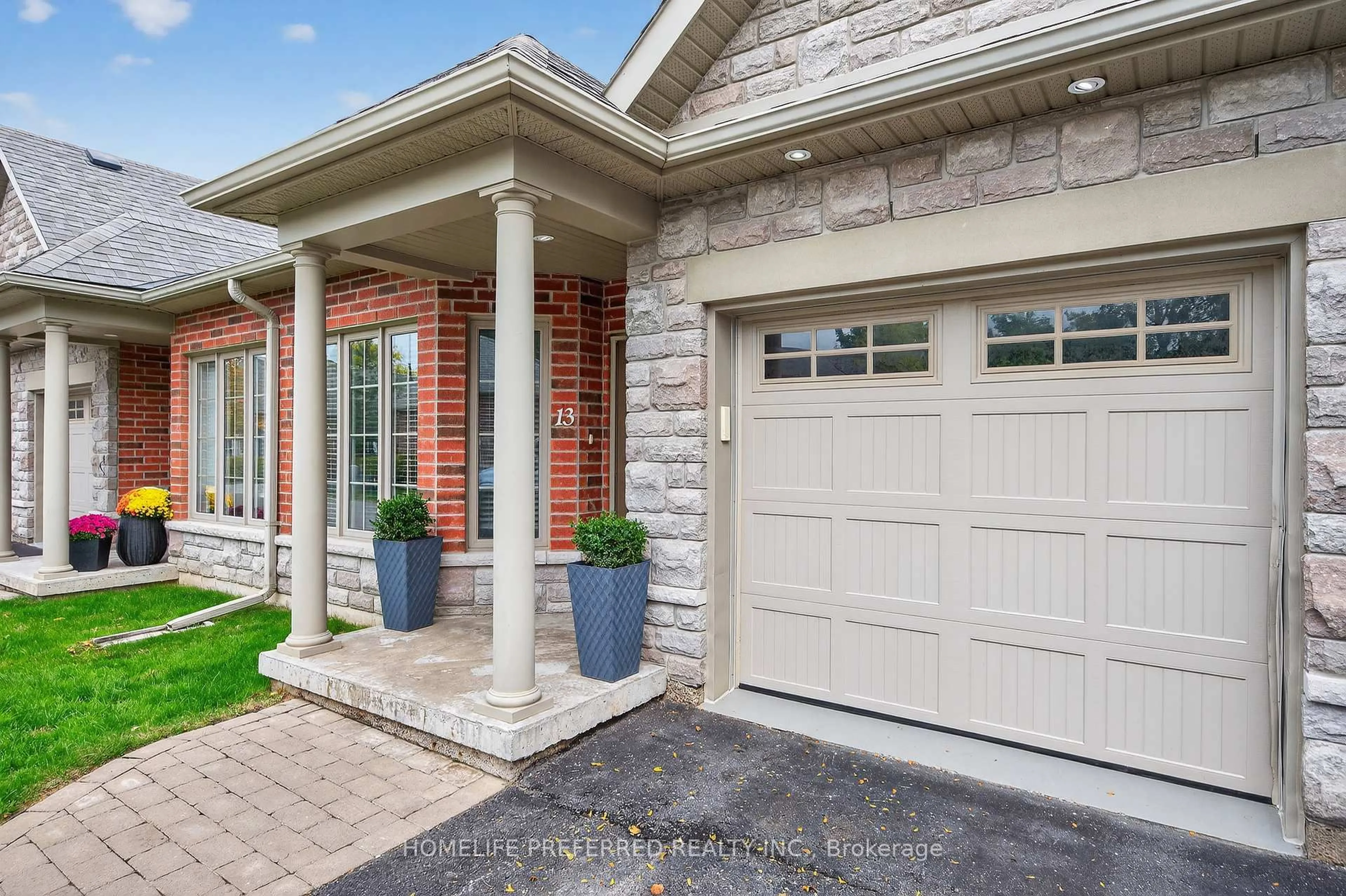 Home with brick exterior material, street for 13 Wingett Way, Selwyn Ontario K0L 2H0