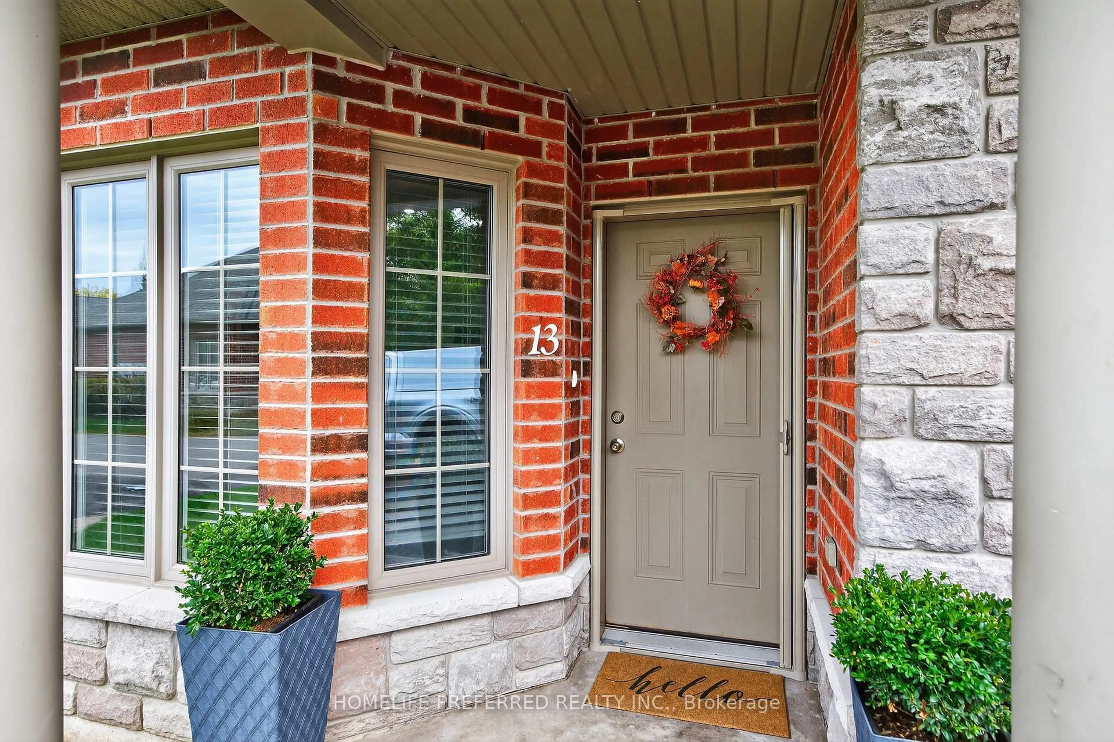 Home with brick exterior material, street for 13 Wingett Way, Selwyn Ontario K0L 2H0