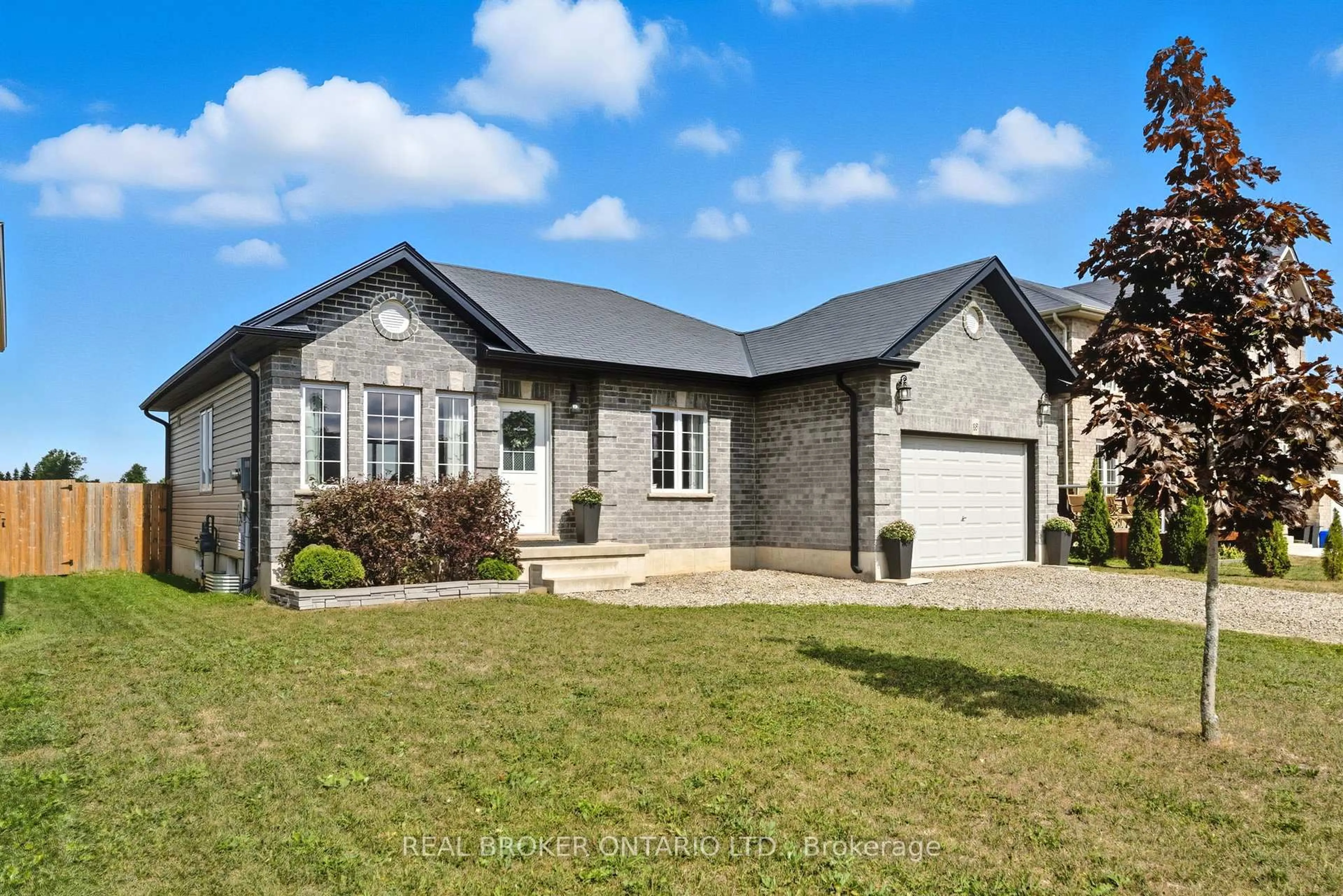 Home with brick exterior material, street for 18 Dennis Dr, Norwich Ontario N0J 1P0
