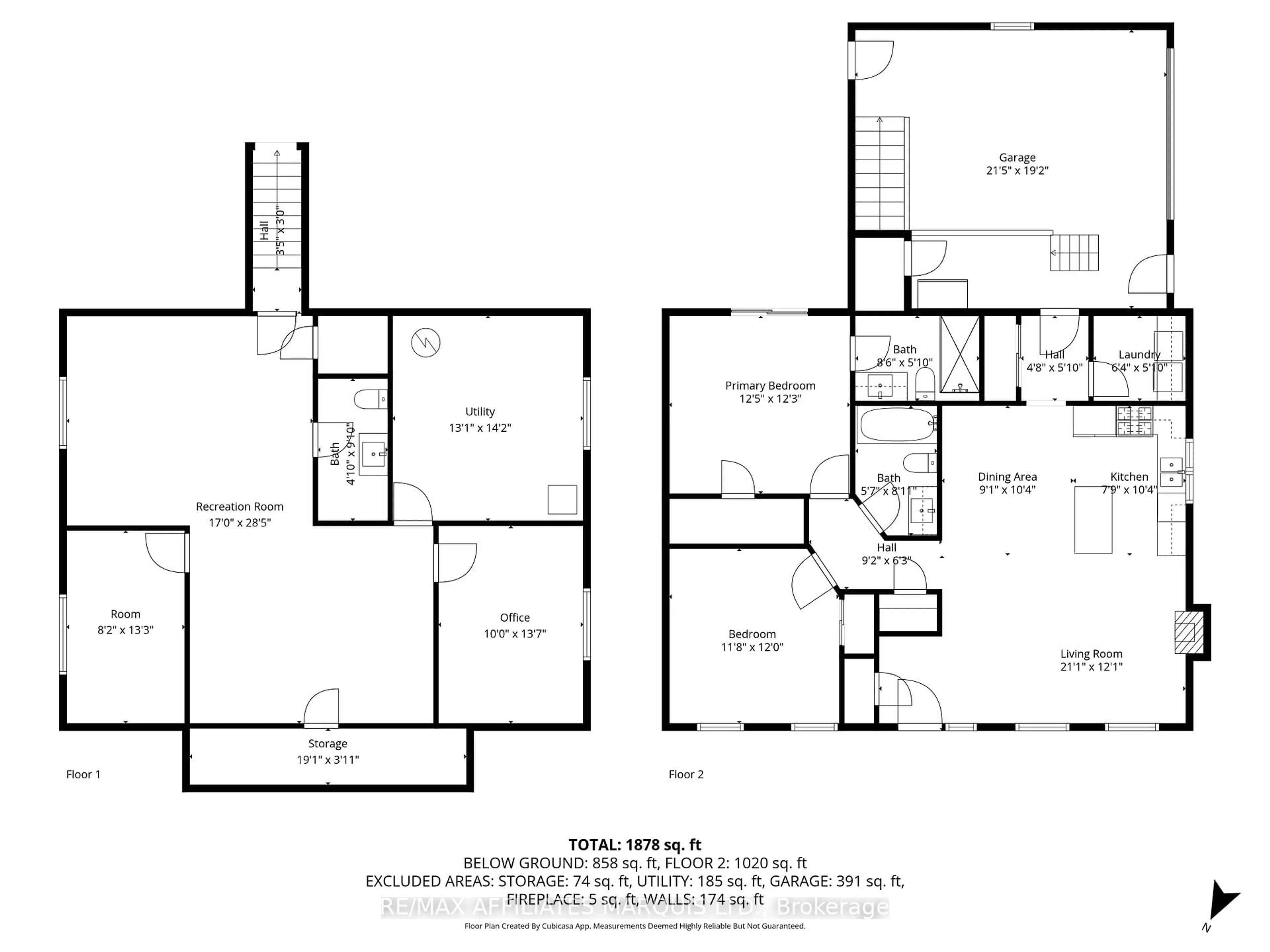 Floor plan for 100 Front St, North Glengarry Ontario K0C 1A0