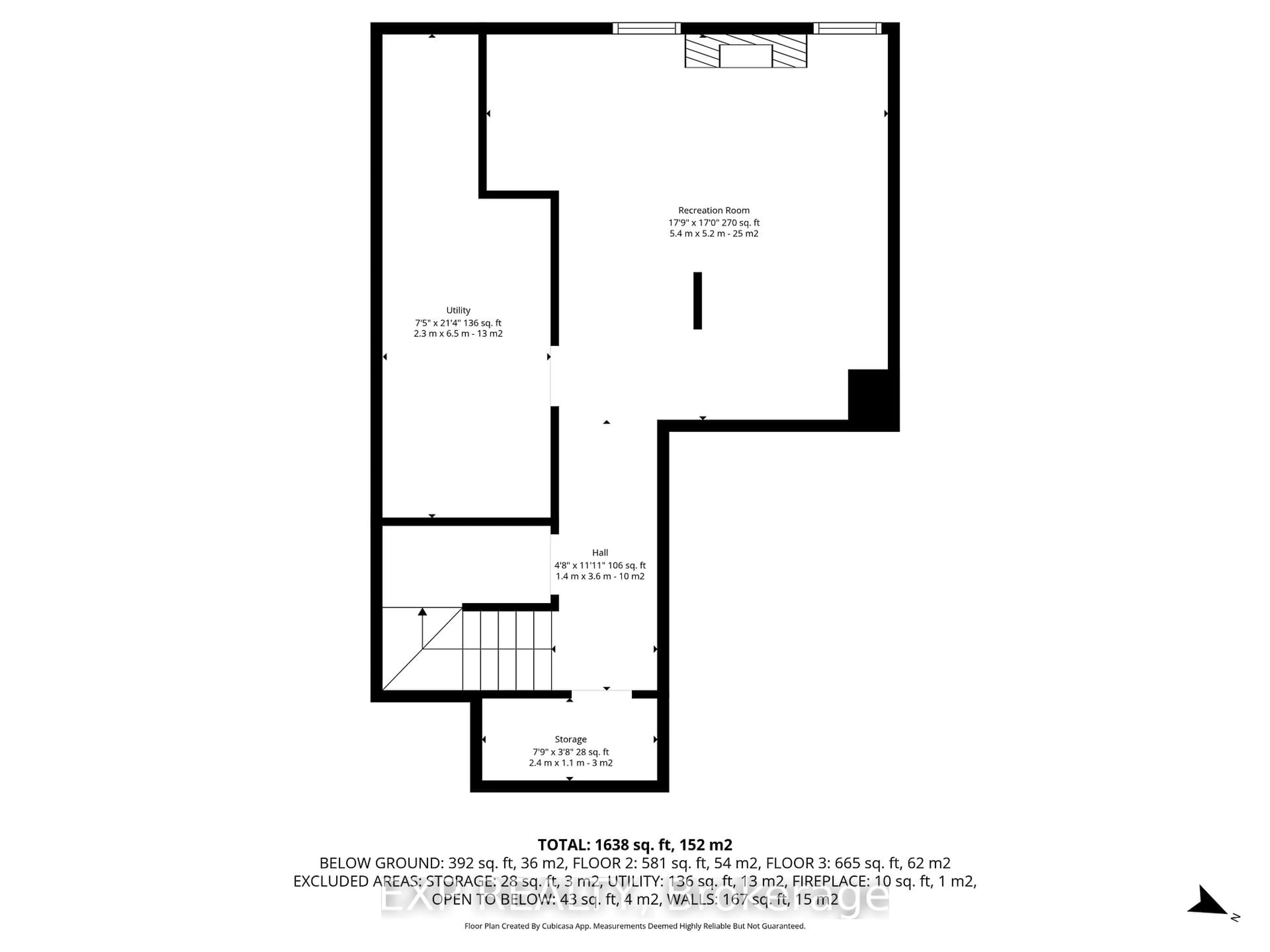 Floor plan for 25 Solaris Dr, Ottawa Ontario K2M 0L6