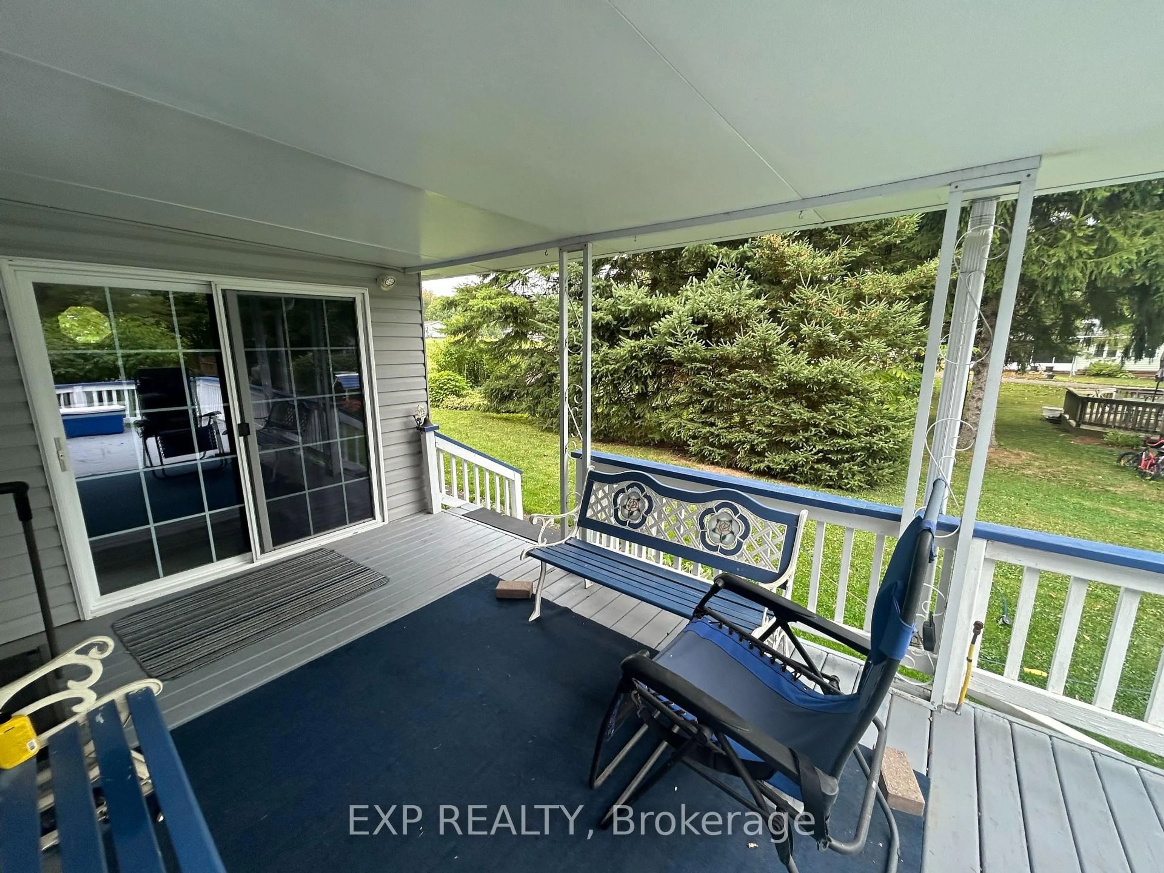 Balcony in the apartment, water/lake/river/ocean view for 923590 Road 92 Rd #501, Zorra Ontario N0J 1J0