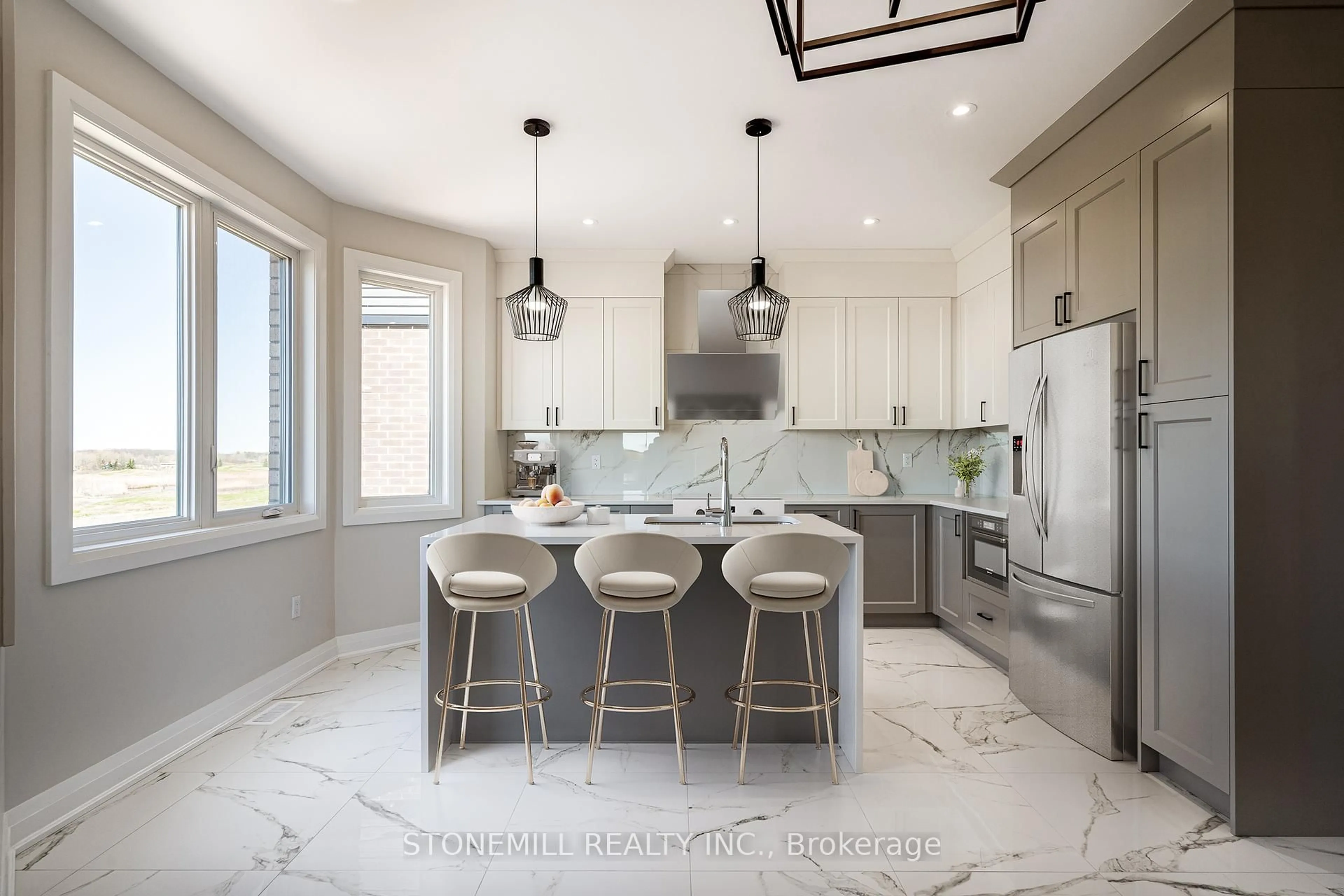 Contemporary kitchen, ceramic/tile floor for 229 Midland Pl, Welland Ontario L3B 0H4