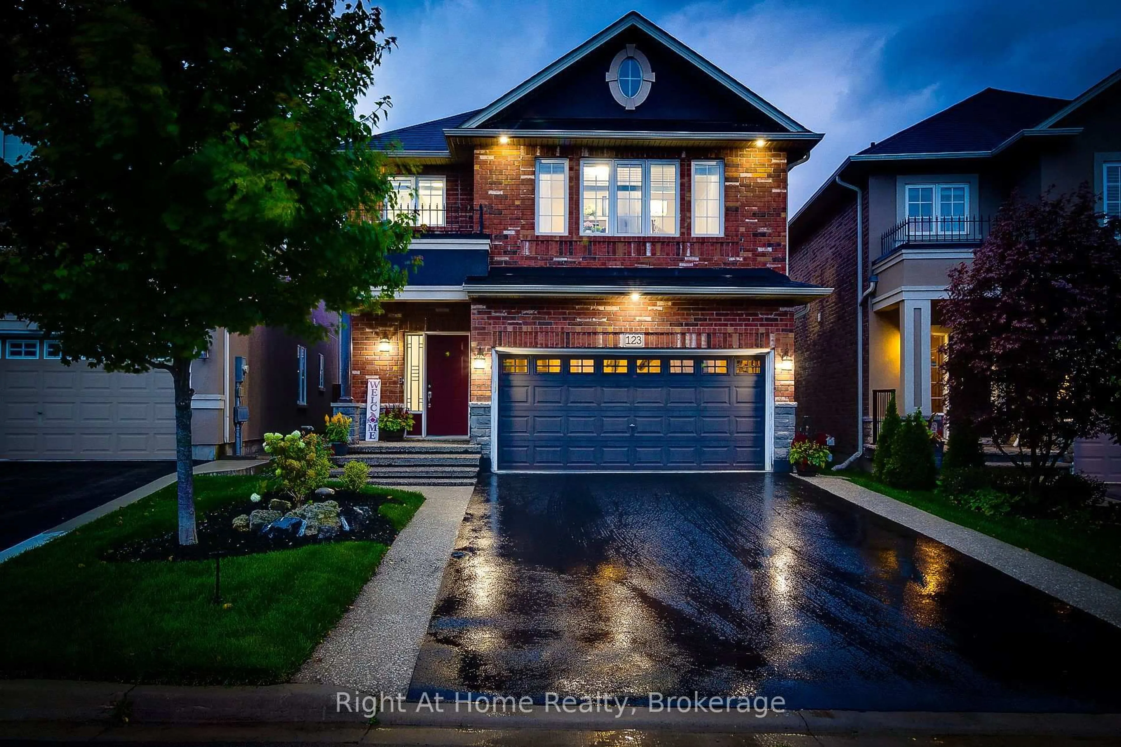 Home with brick exterior material, street for 123 Vinton Rd, Hamilton Ontario L9K 0G6
