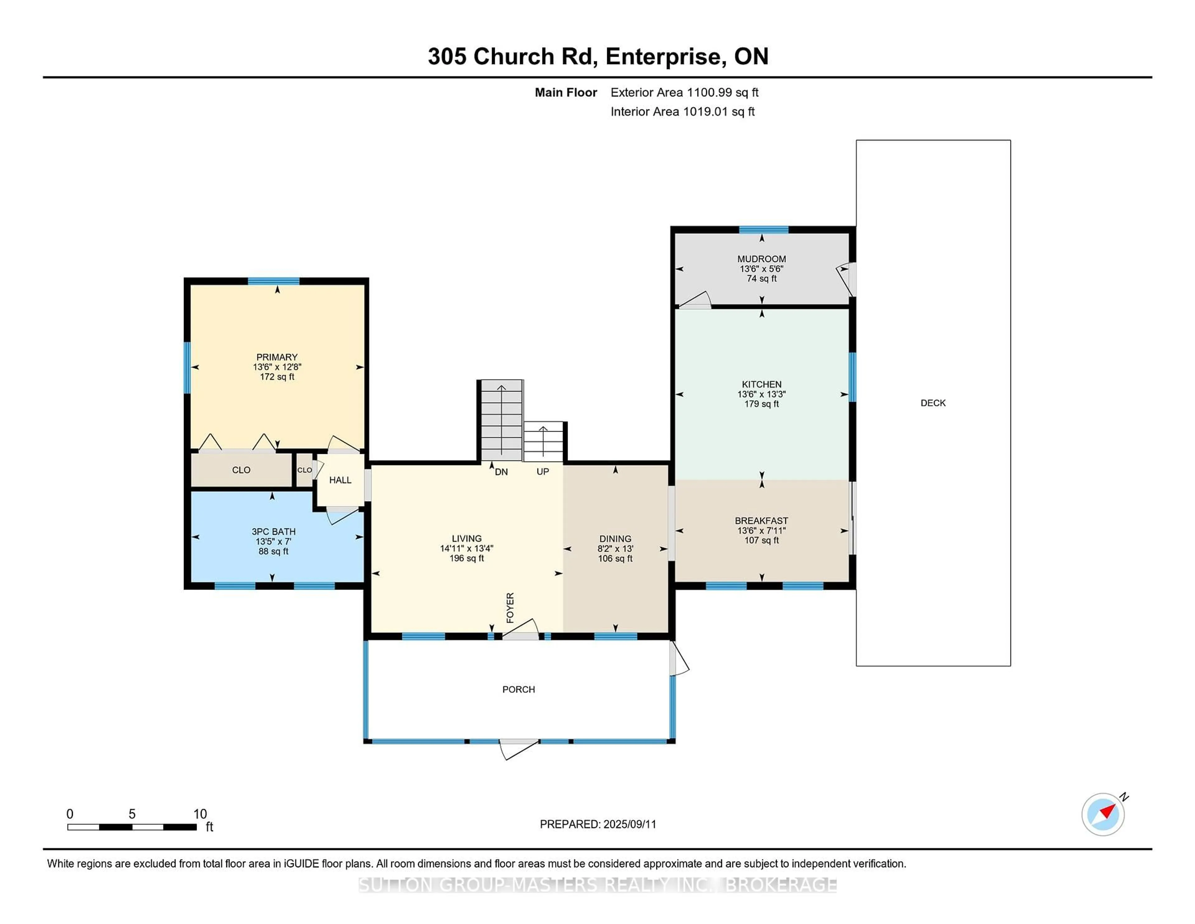 Floor plan for 305 CHURCH STREET, Kaladar Ontario K0K 1Z0