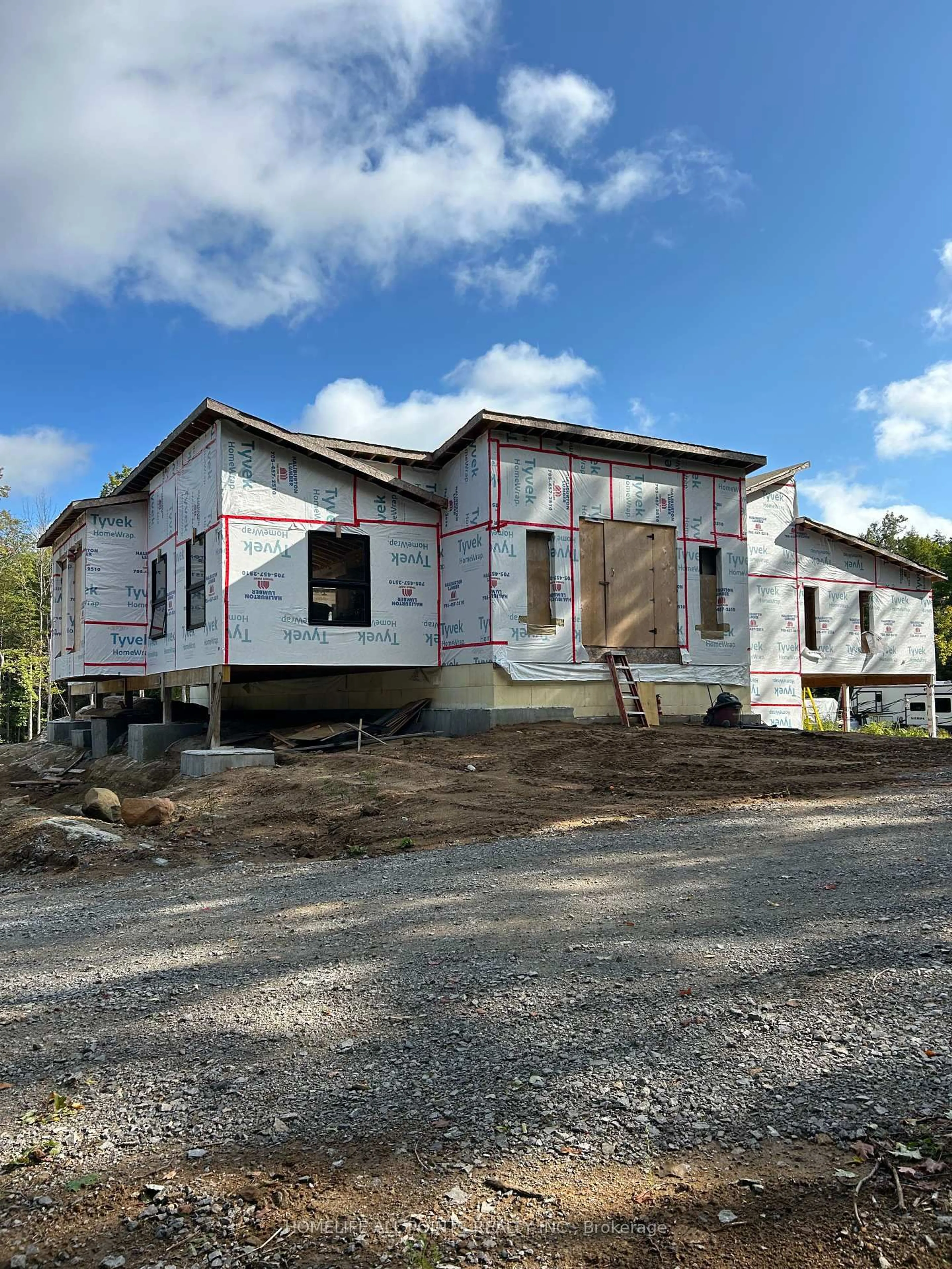 Home with vinyl exterior material, building for 1416 Fortesque Lake Rd, Highlands East Ontario K0M 1R0