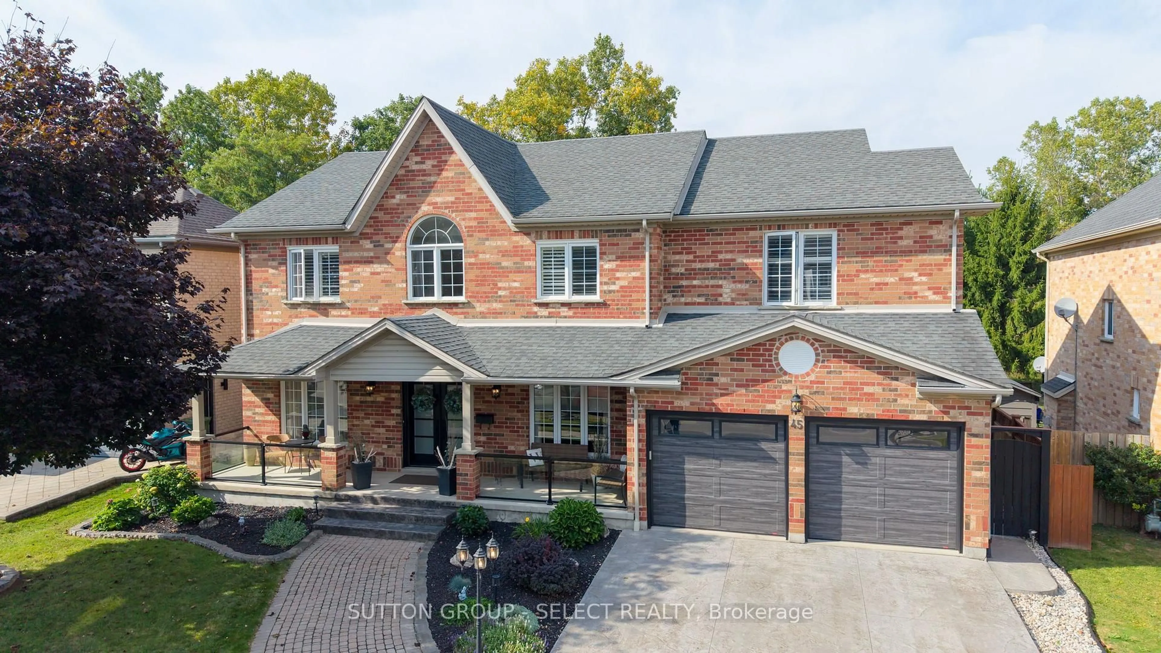 Home with brick exterior material, street for 45 Shaw Valley Dr, St. Thomas Ontario N5R 6J9
