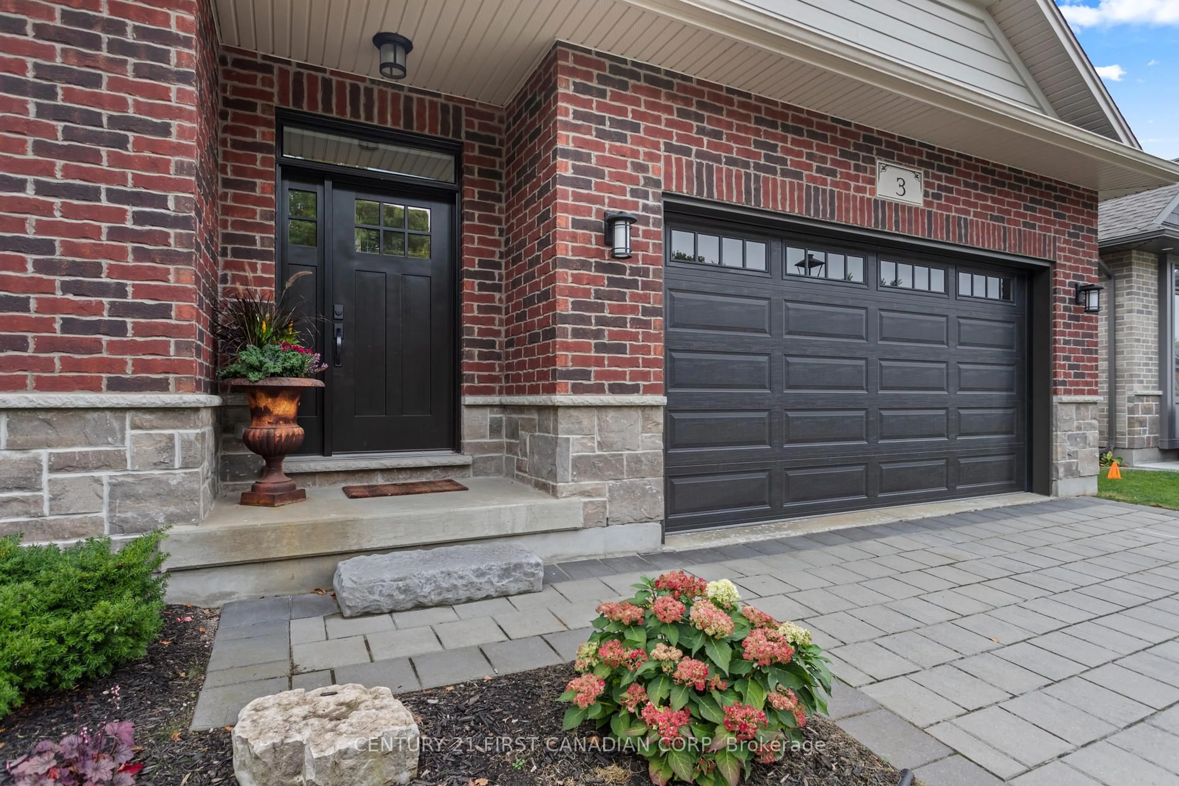 Home with brick exterior material, street for 10038 Oxbow Dr #3, Middlesex Centre Ontario N0L 1R0