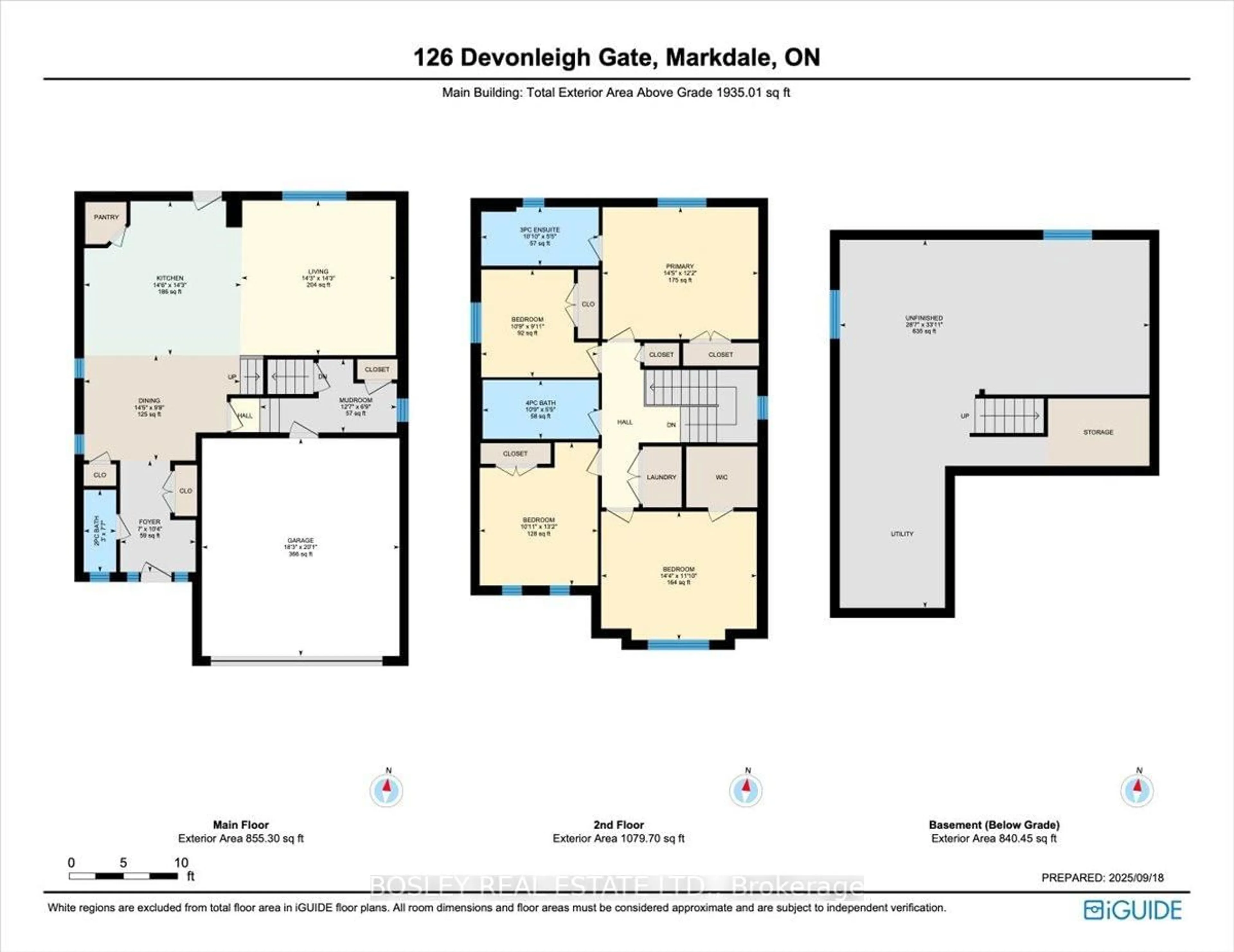Floor plan for 126 Devonleigh Gate, Grey Highlands Ontario N0C 1H0