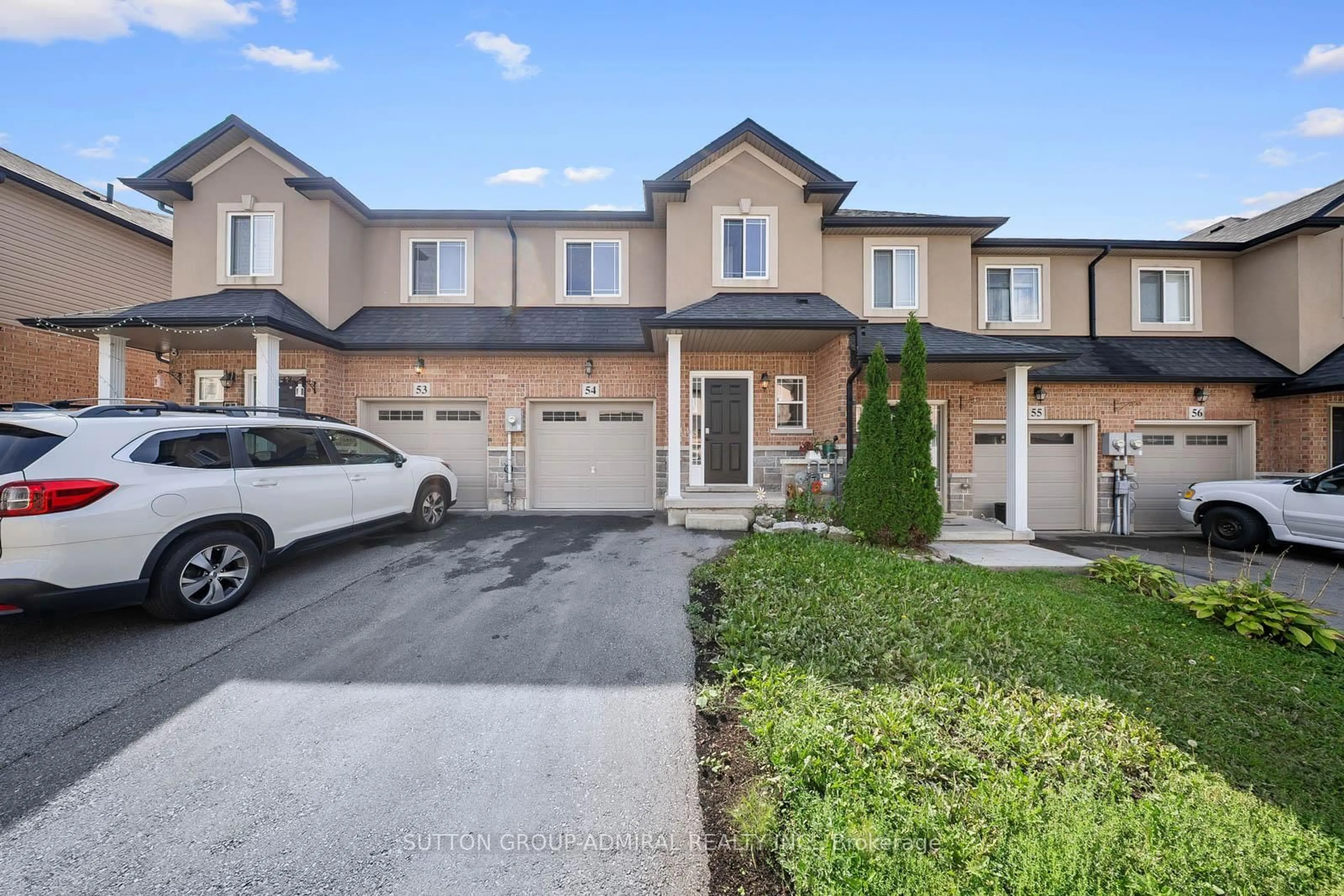 A pic from outside/outdoor area/front of a property/back of a property/a pic from drone, street for 9 Hampton Brook Way #54, Hamilton Ontario L0R 1W0