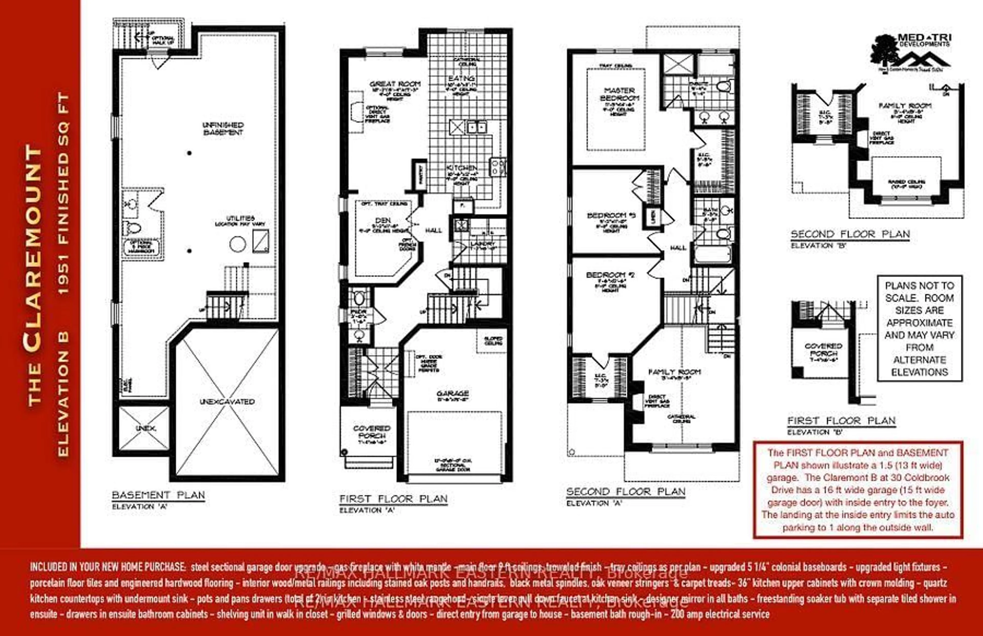 Floor plan for 30 Coldbrook Dr, Cavan Monaghan Ontario L0A 1G0