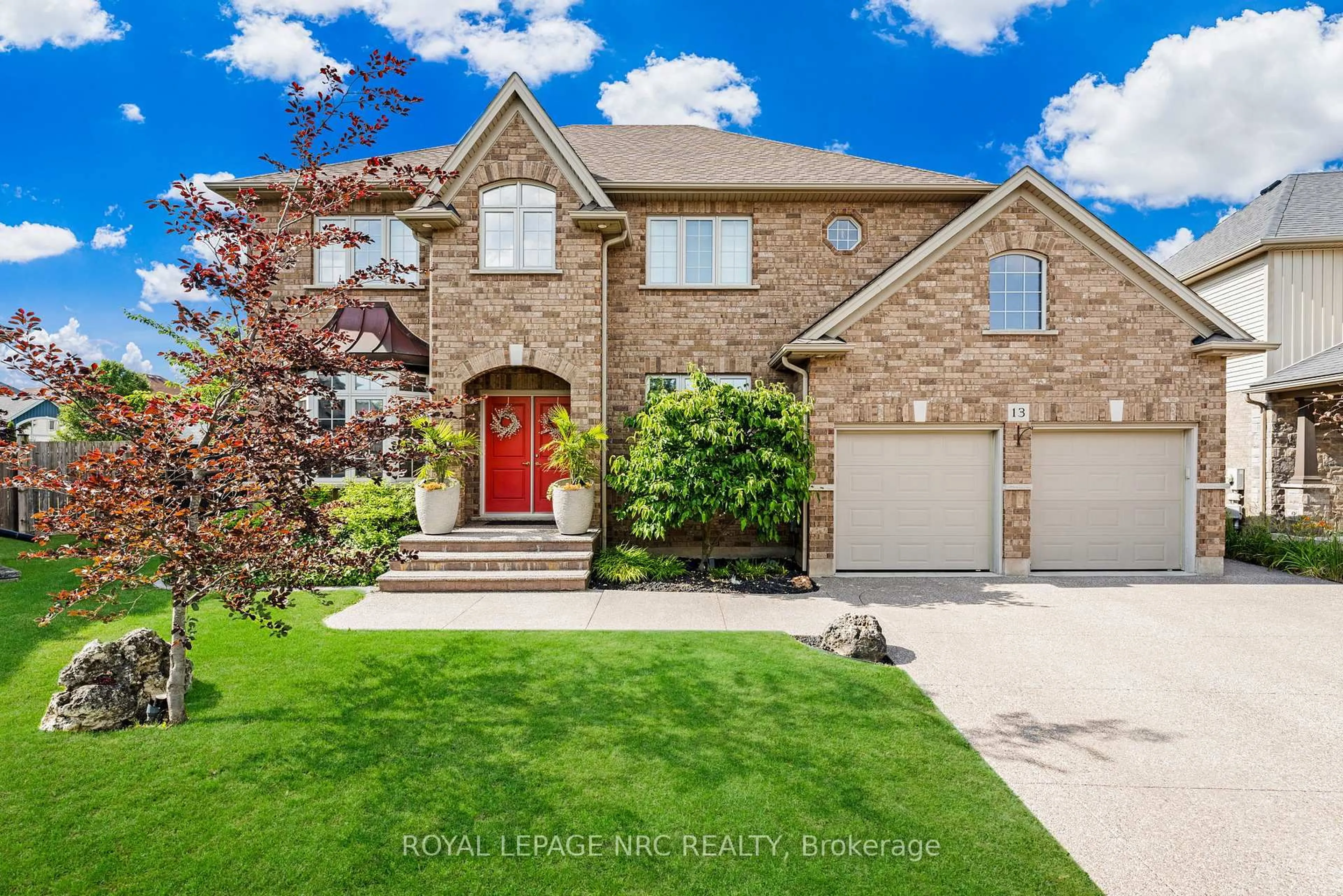 Home with brick exterior material, street for 13 Alex Grant Pl, St. Catharines Ontario L2P 0A2