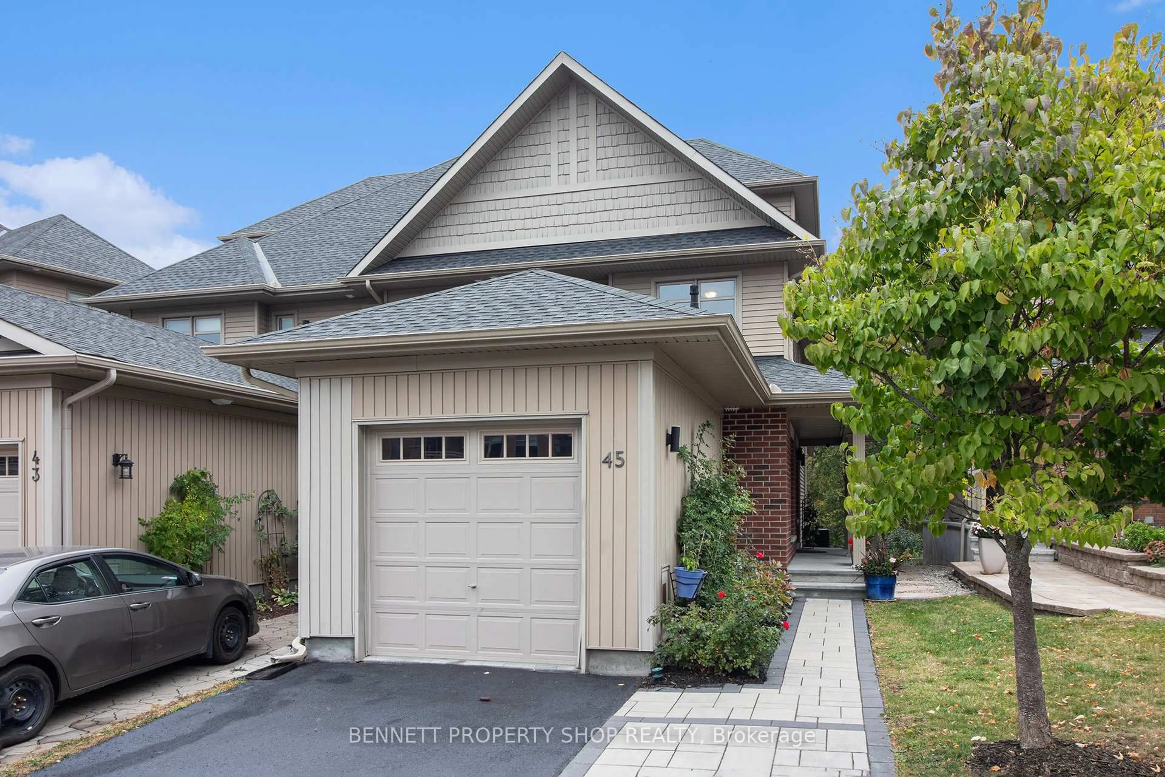 Home with brick exterior material, street for 45 Aveia Private, Ottawa Ontario K4A 0X1