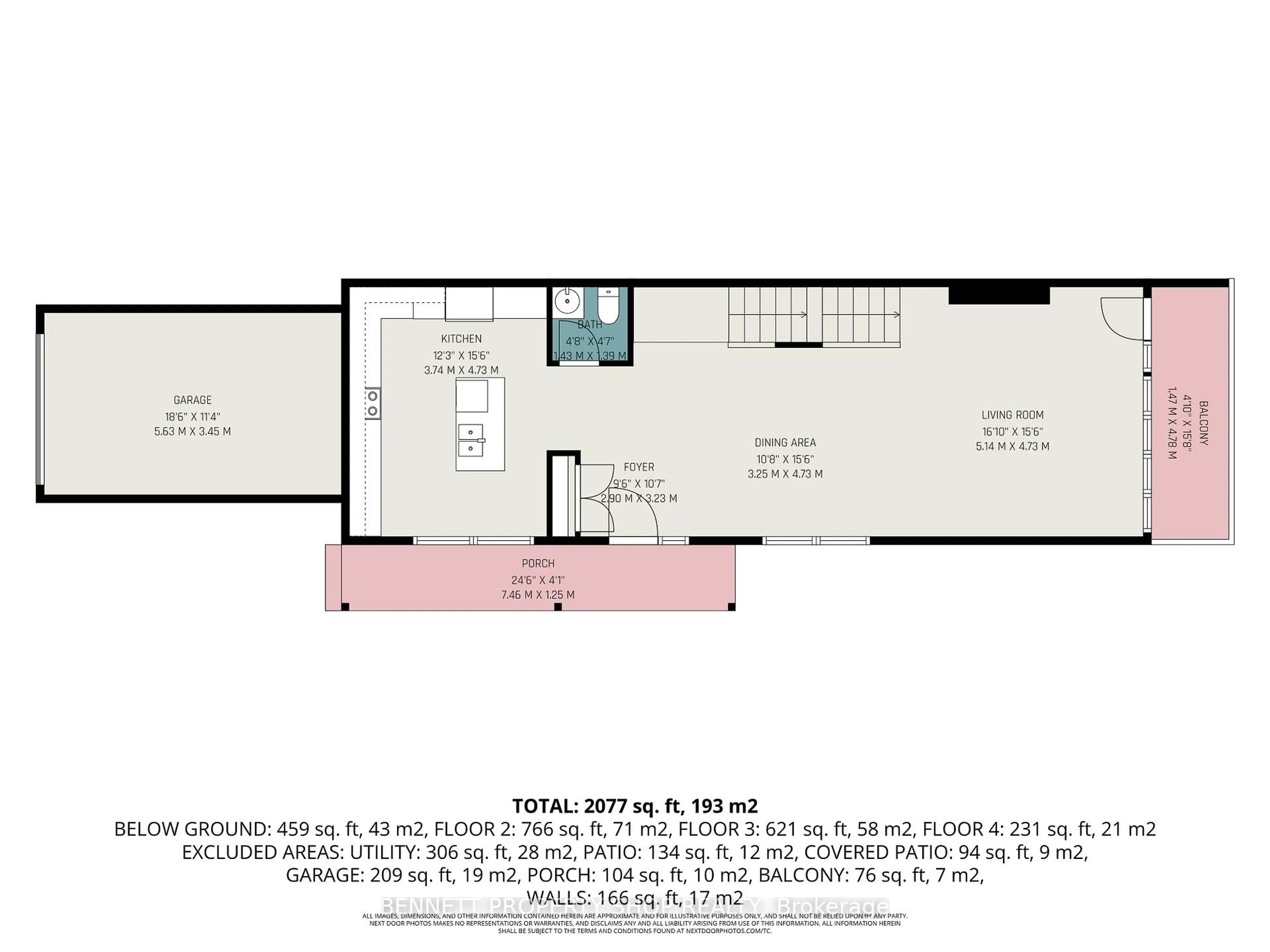 Floor plan for 45 Aveia Private, Ottawa Ontario K4A 0X1