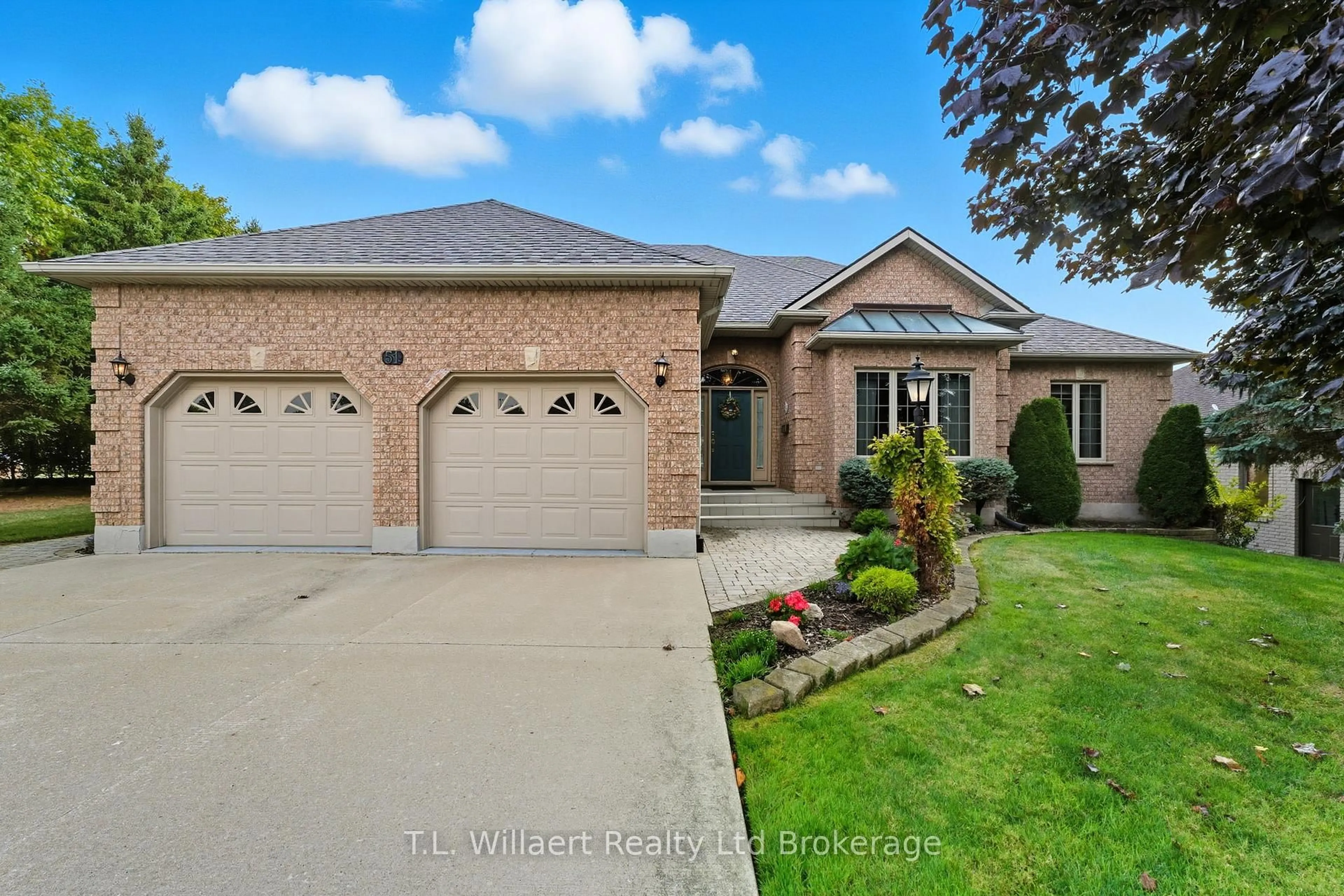 Home with brick exterior material, unknown for 51 Demeyere Ave, Tillsonburg Ontario N4G 5P8