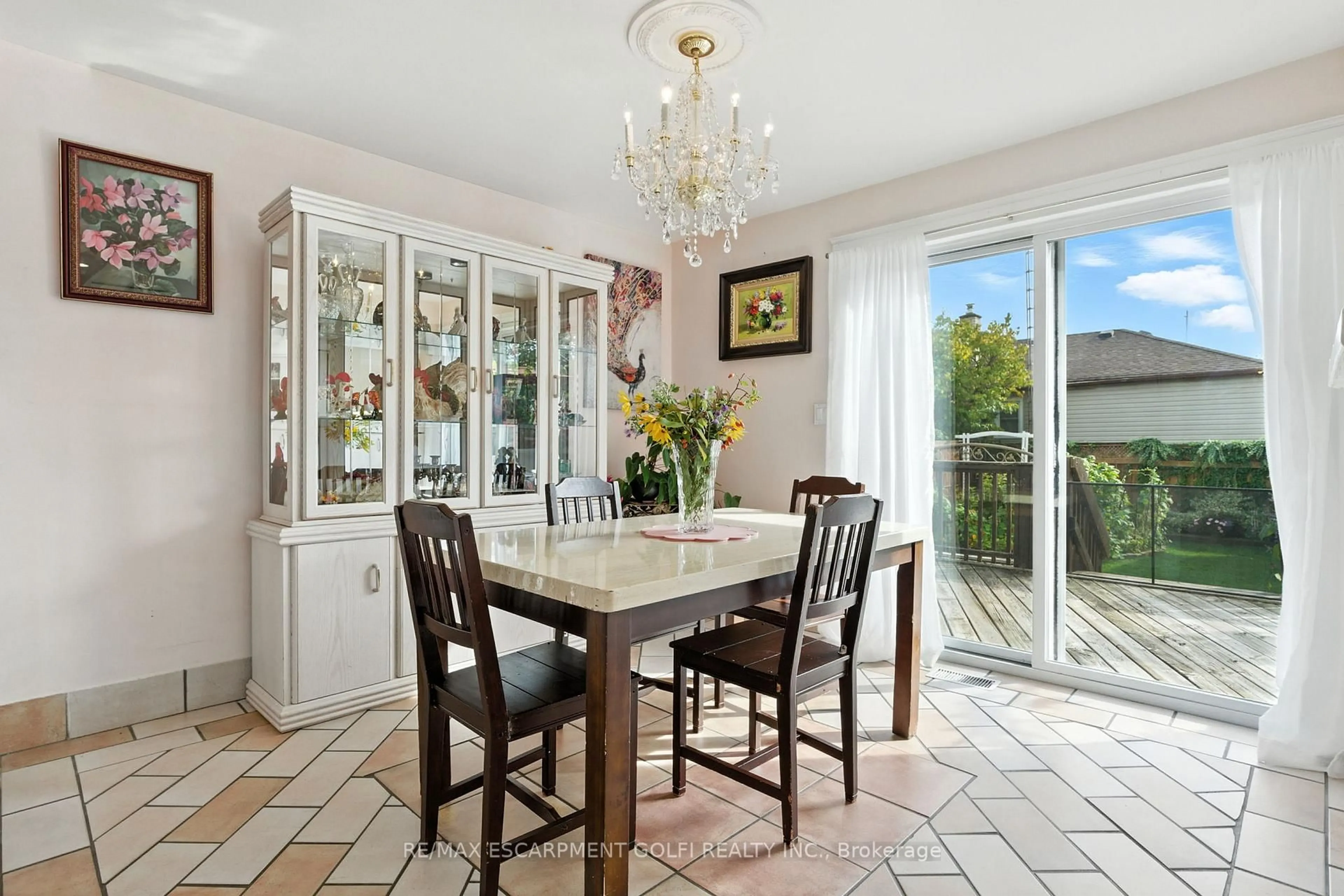 Dining room, ceramic/tile floor for 39 CLAYBURN Ave, St. Catharines Ontario L2P 2T8