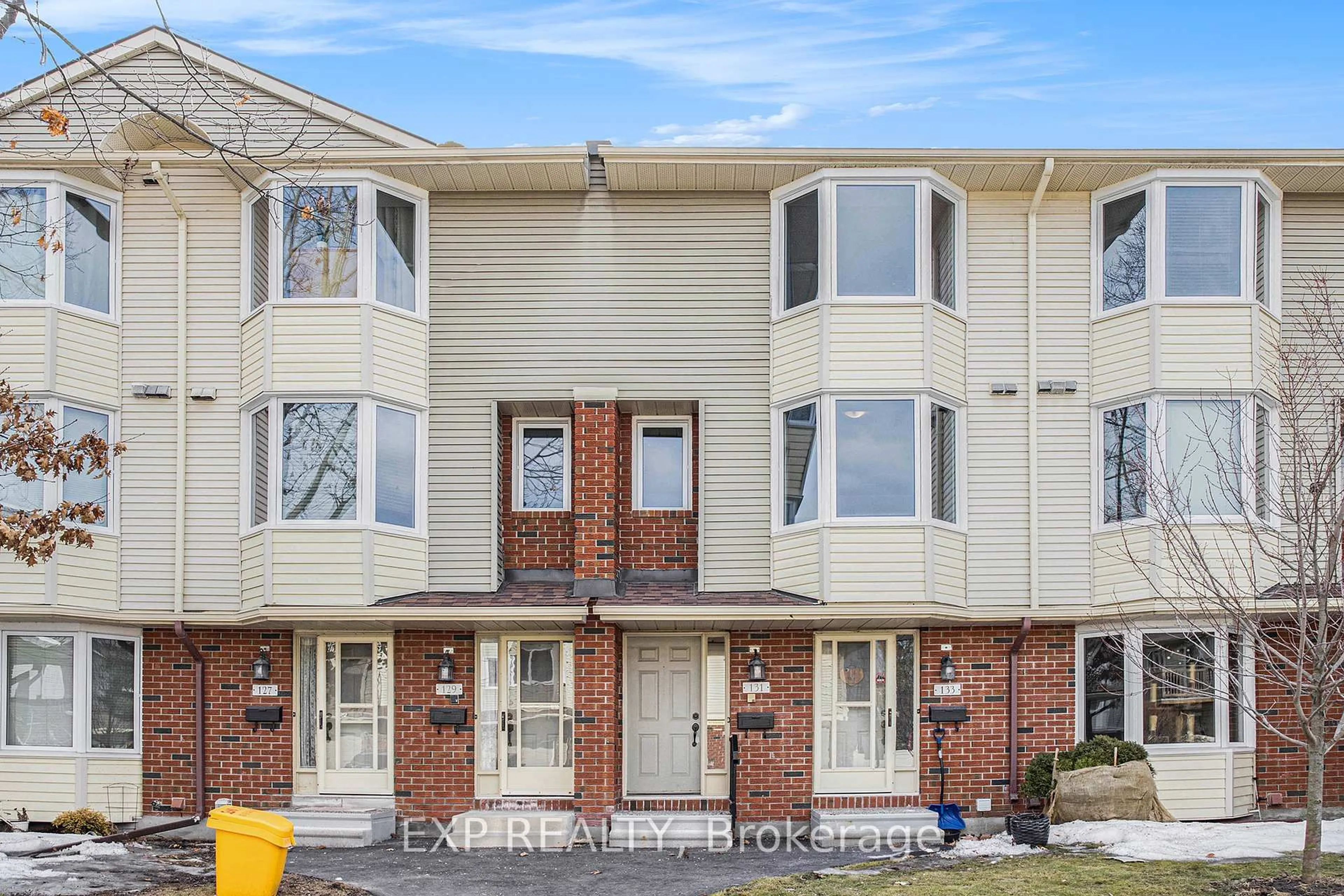 Home with brick exterior material, street for 131 Rushford Pvt #67, Ottawa Ontario K1T 3C5