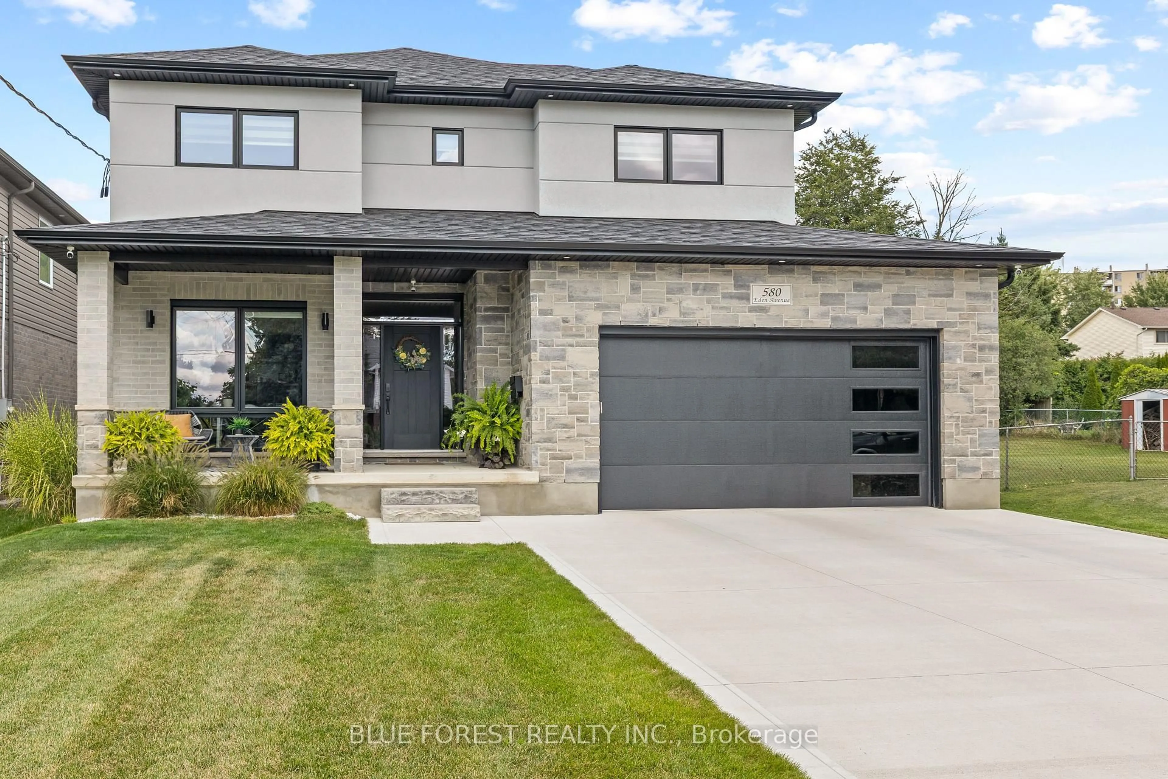 Home with brick exterior material, street for 580 Eden Ave, London South Ontario N6C 2Z6