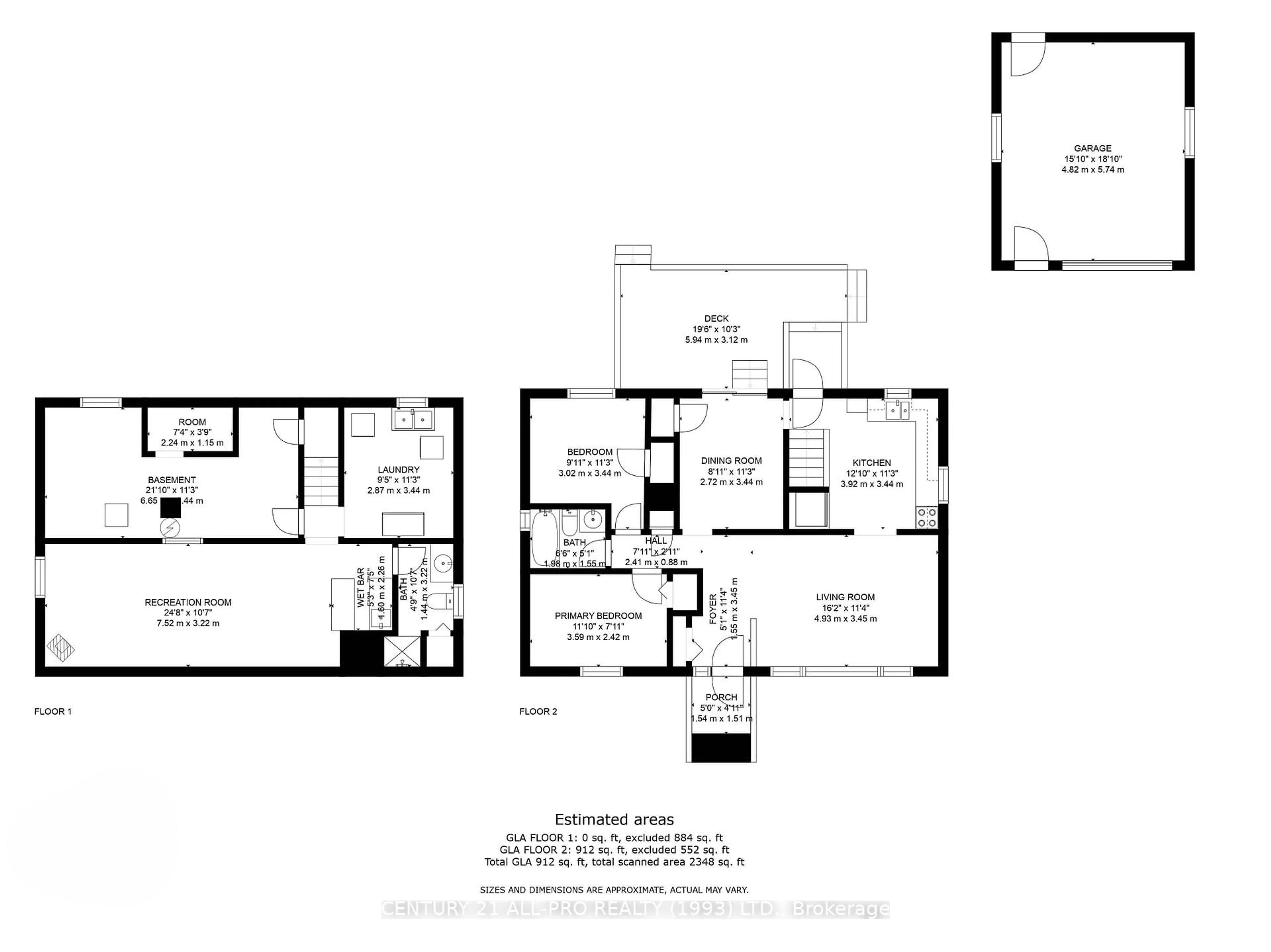 Floor plan for 224 Nickerson Dr, Cobourg Ontario K9A 1A5