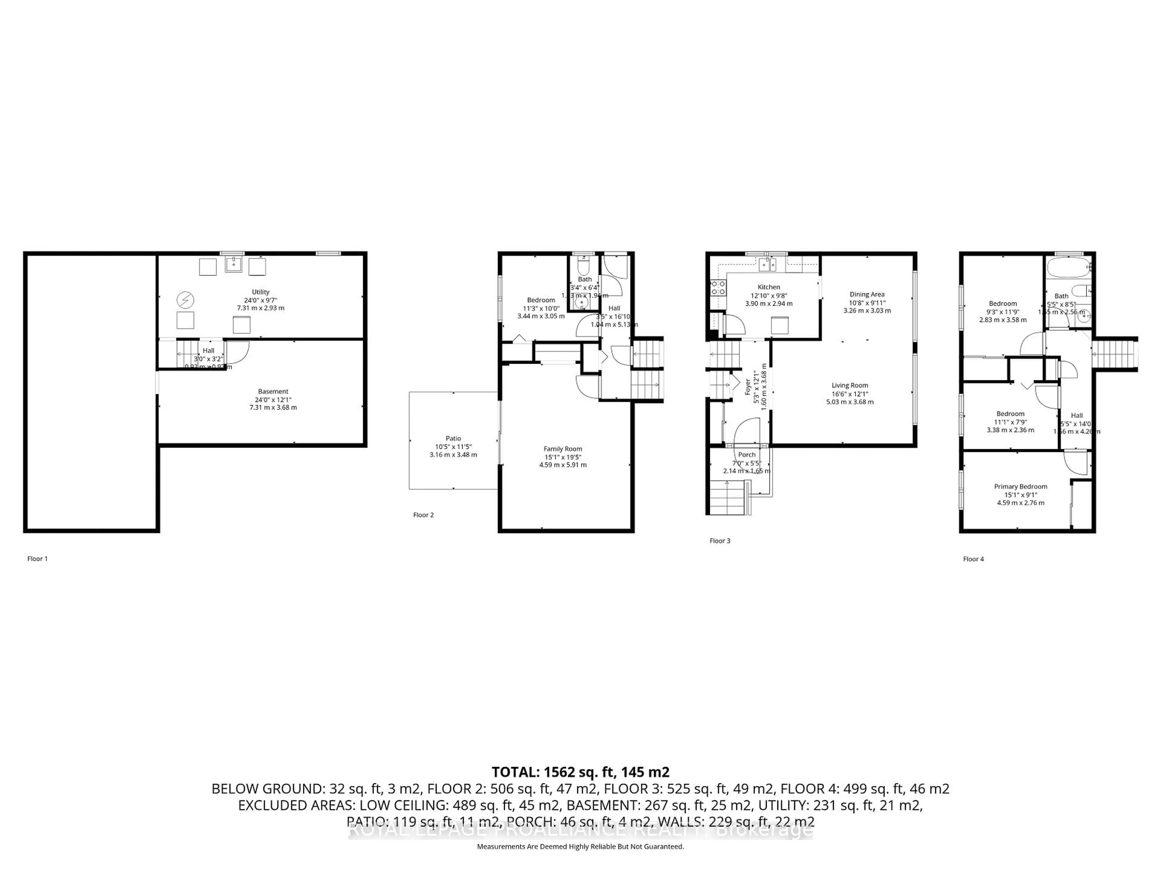 Floor plan for 529 Carlisle St, Cobourg Ontario K9A 1X3