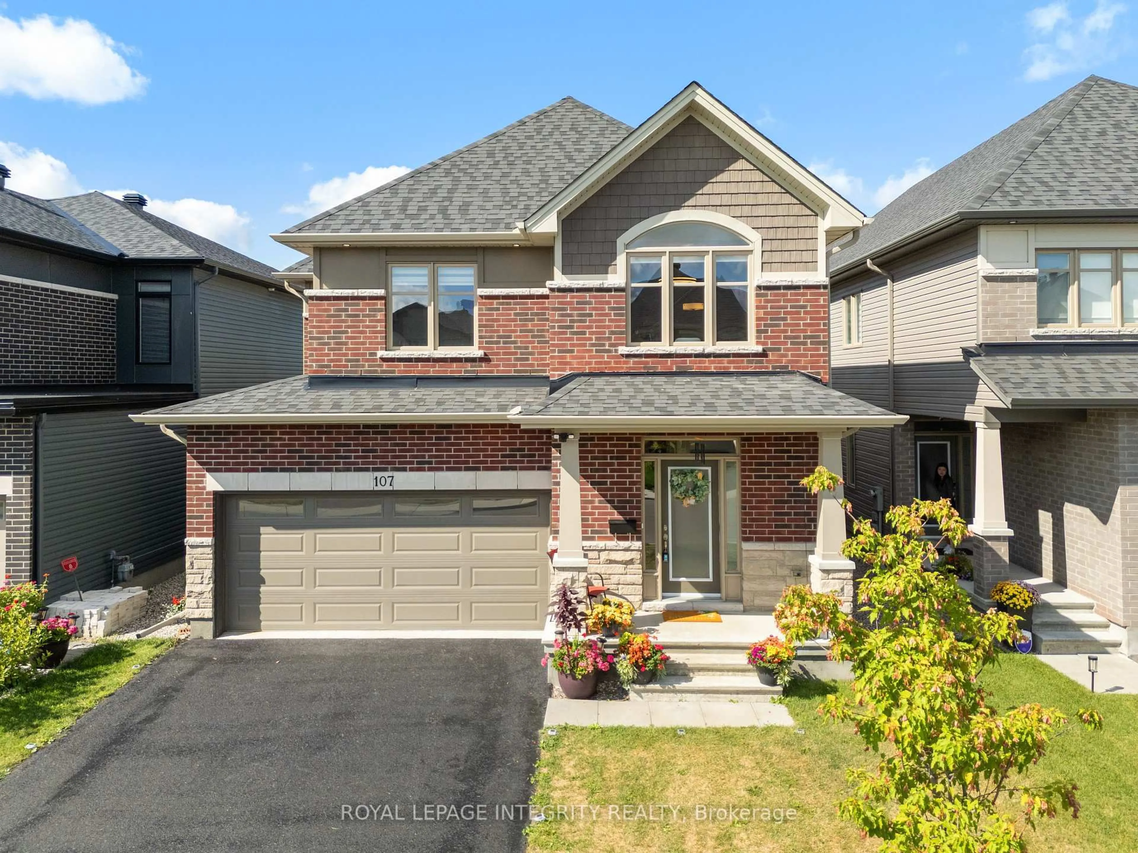 Home with brick exterior material, street for 107 Heirloom St, Ottawa Ontario K4M 0L3