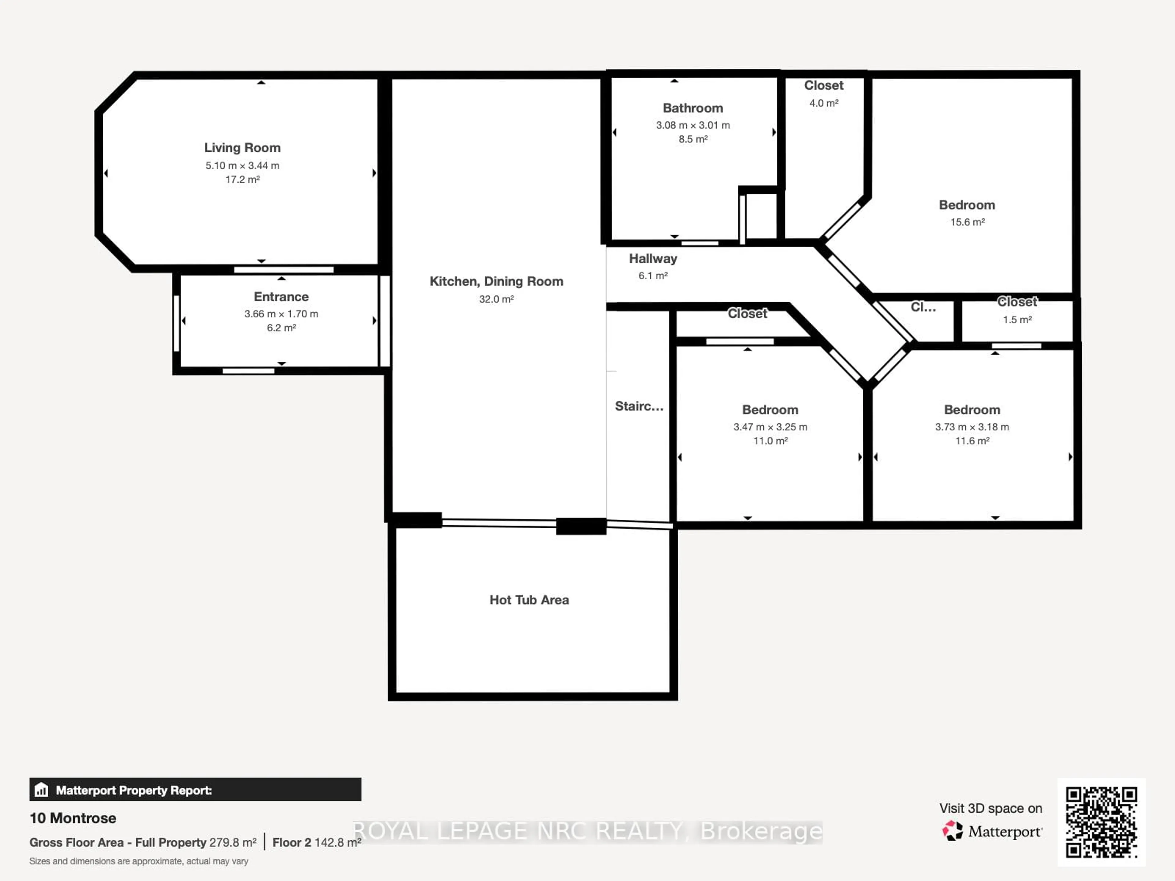 Floor plan for 10 Montrose St, St. Catharines Ontario L2S 4A7