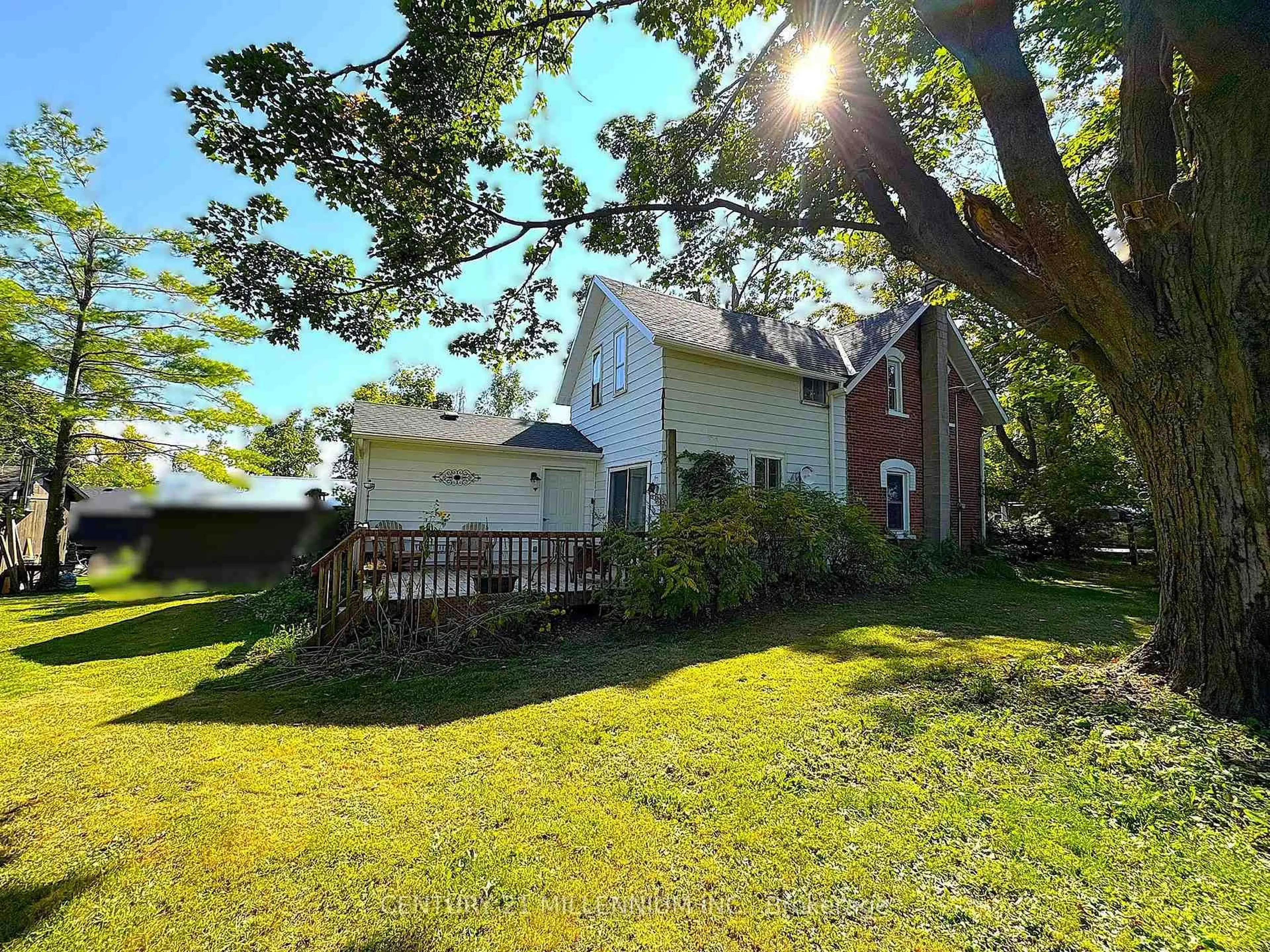 A pic from outside/outdoor area/front of a property/back of a property/a pic from drone, unknown for 598323 2nd Line, Mulmur Ontario L9V 0B6