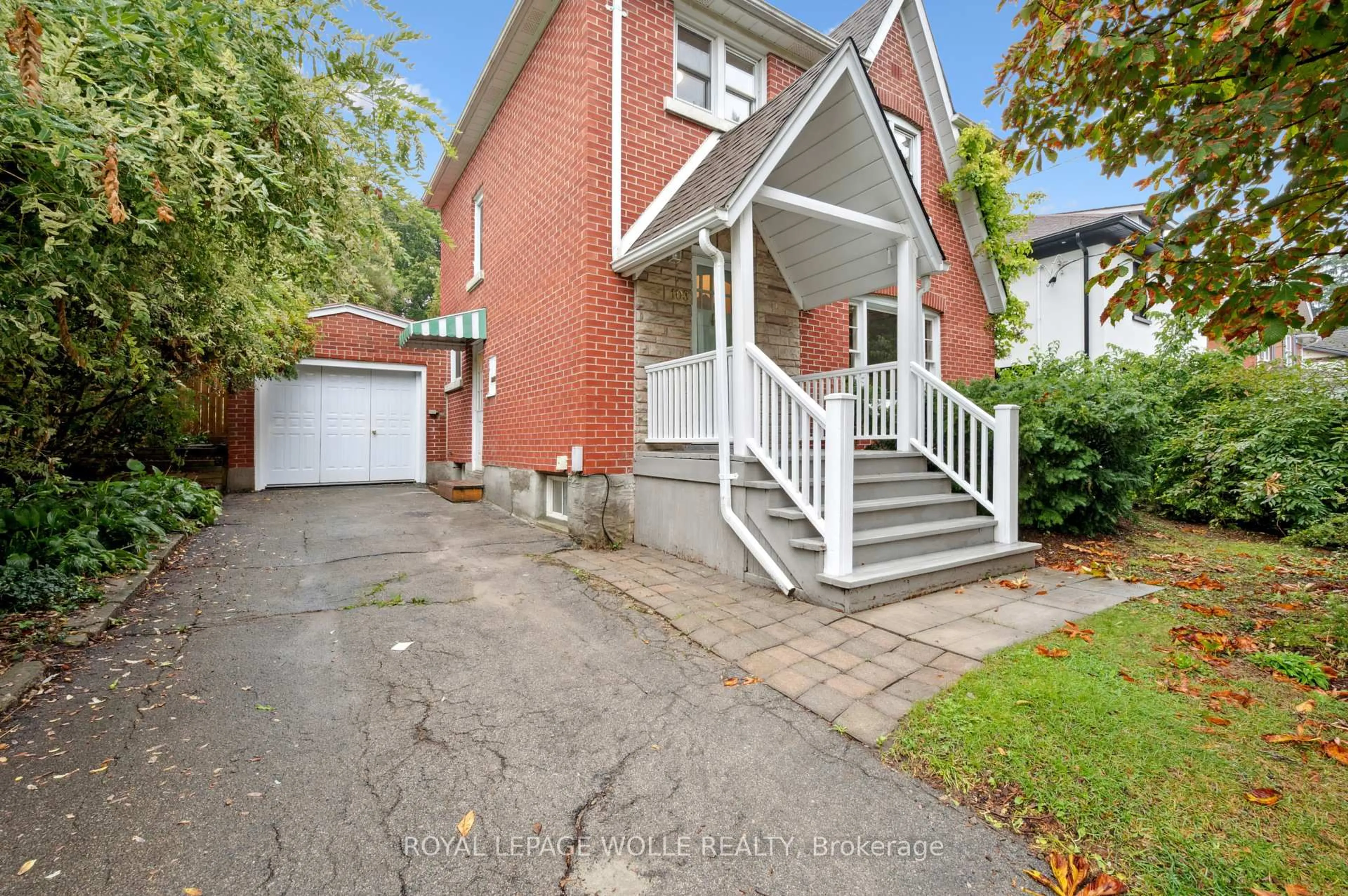 Home with brick exterior material, street for 103 Dunbar Rd, Waterloo Ontario N2L 2E4