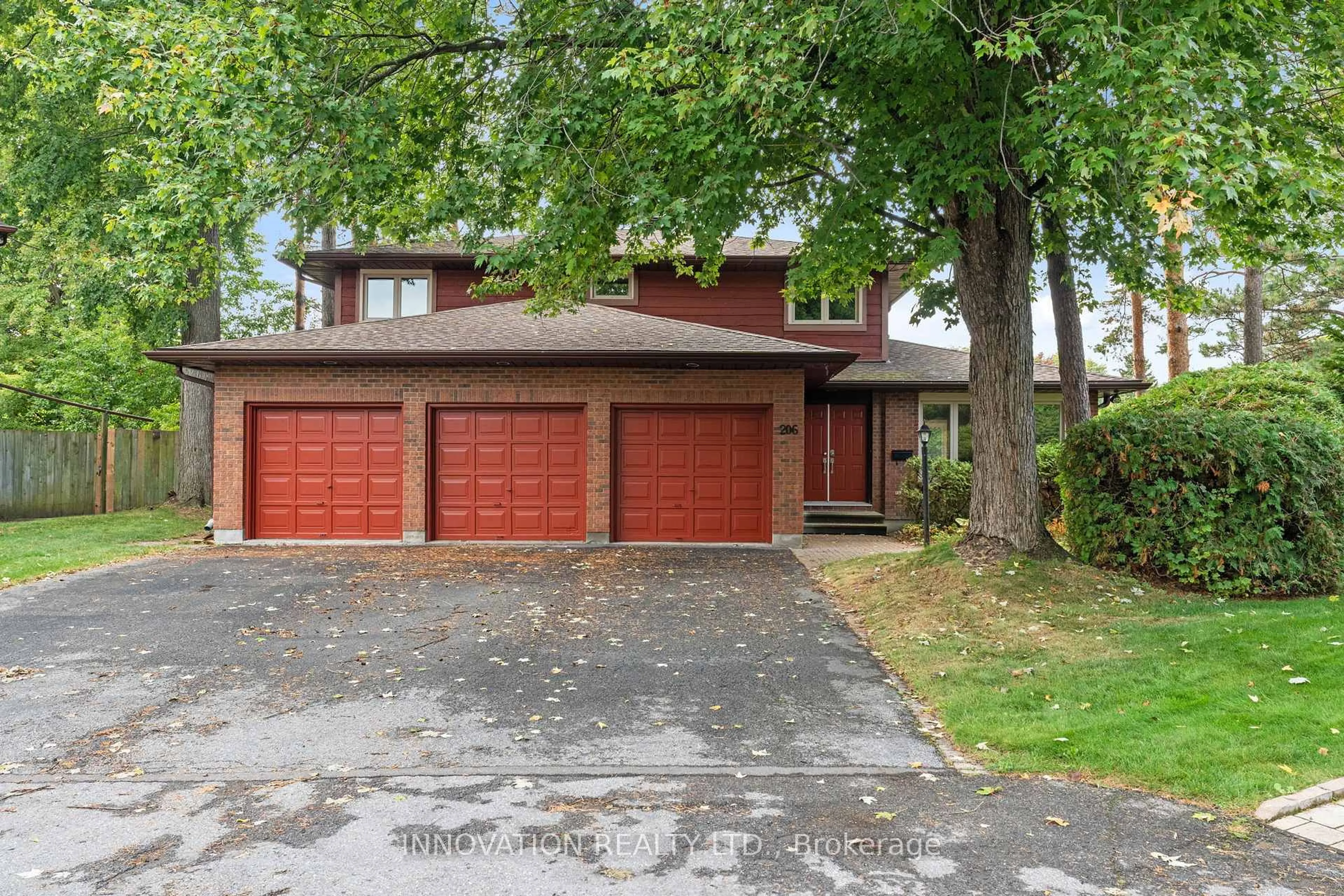 Home with brick exterior material, street for 206 Cypress Crt, Ottawa Ontario K2H 8Z8