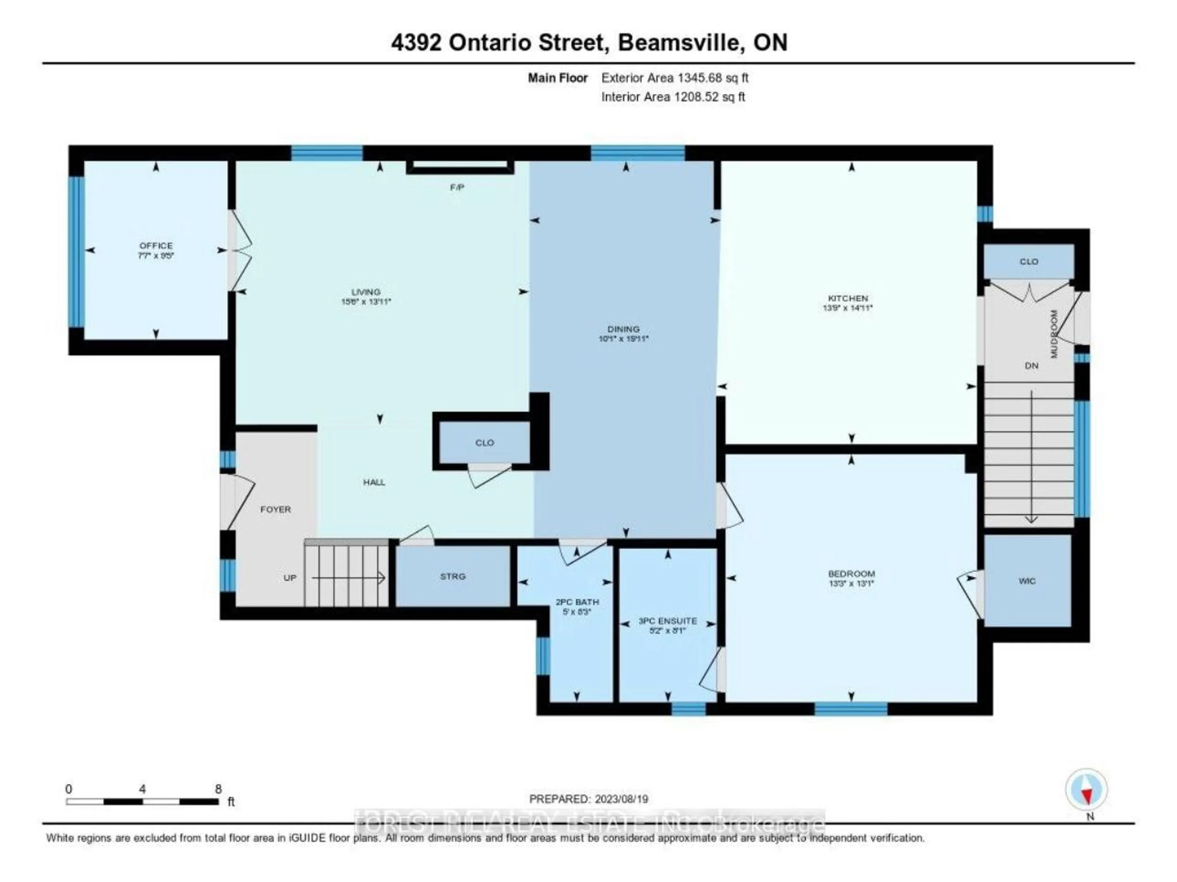 Floor plan for 4392 Ontario St, Lincoln Ontario L0R 1B0