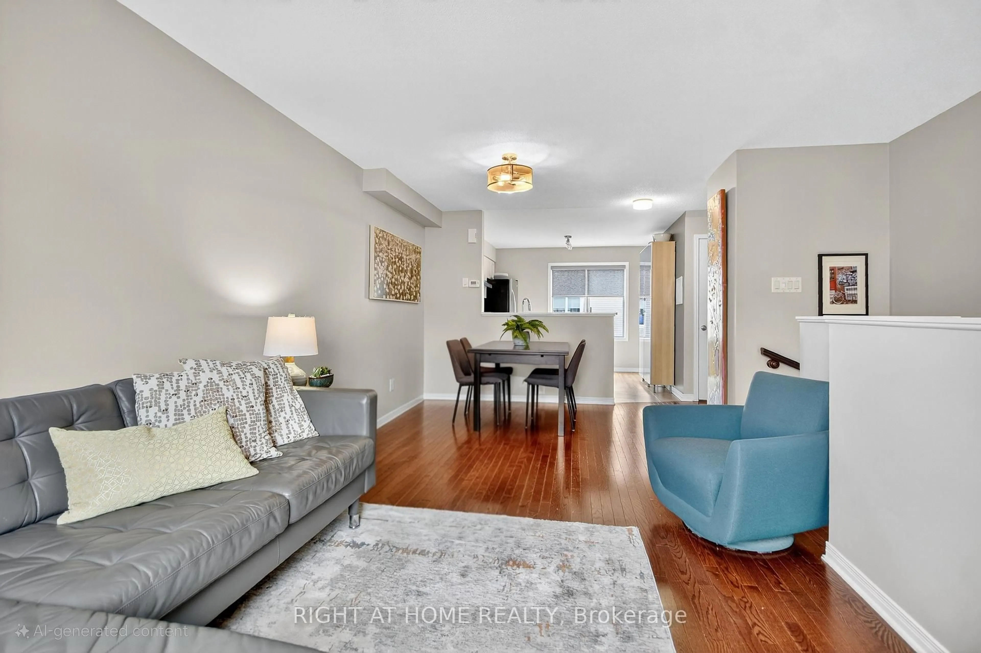 Living room with furniture, unknown for 24 Manhattan Cres, Ottawa Ontario K2C 4B4