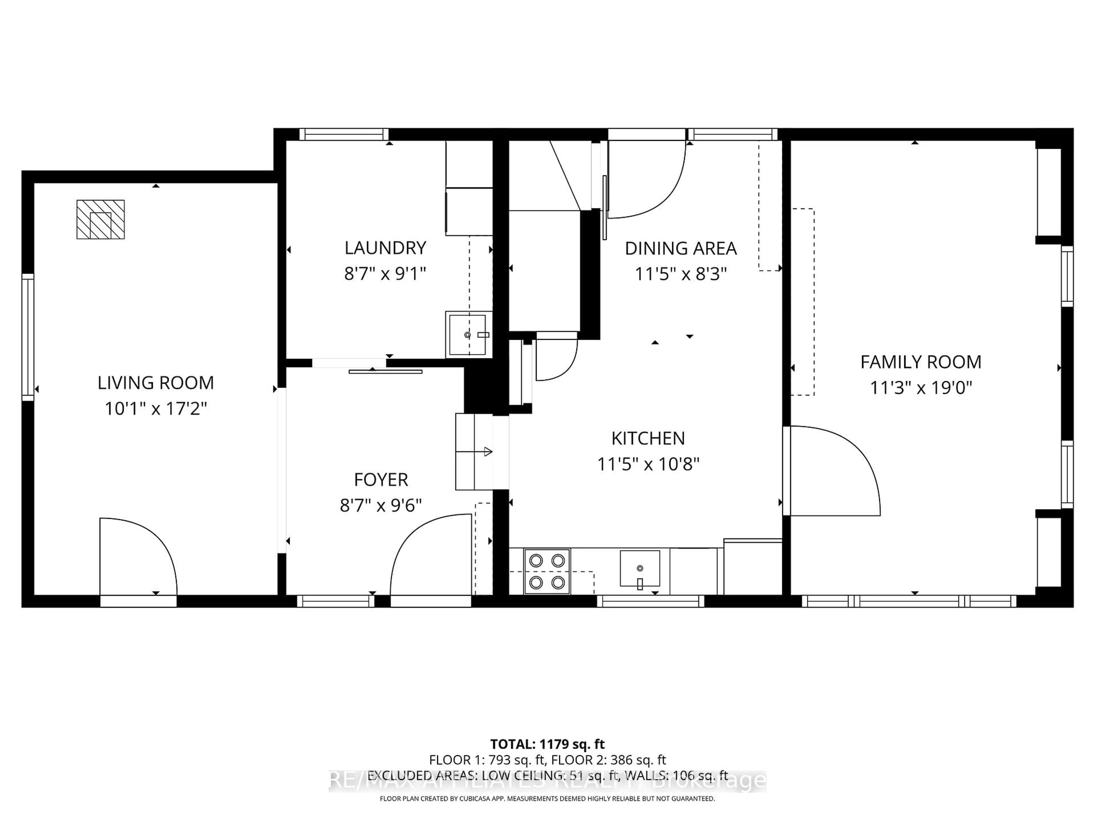 Floor plan for 6550 Charleville Rd, Augusta Ontario K0E 1T0