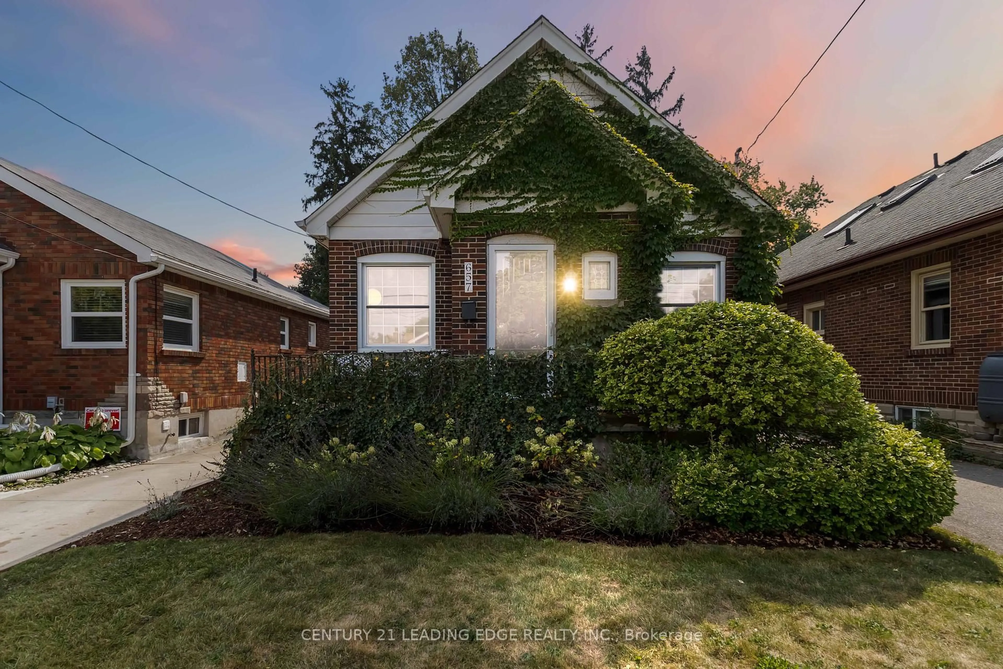 Home with brick exterior material, street for 657 Emery St, London South Ontario N6C 2G3