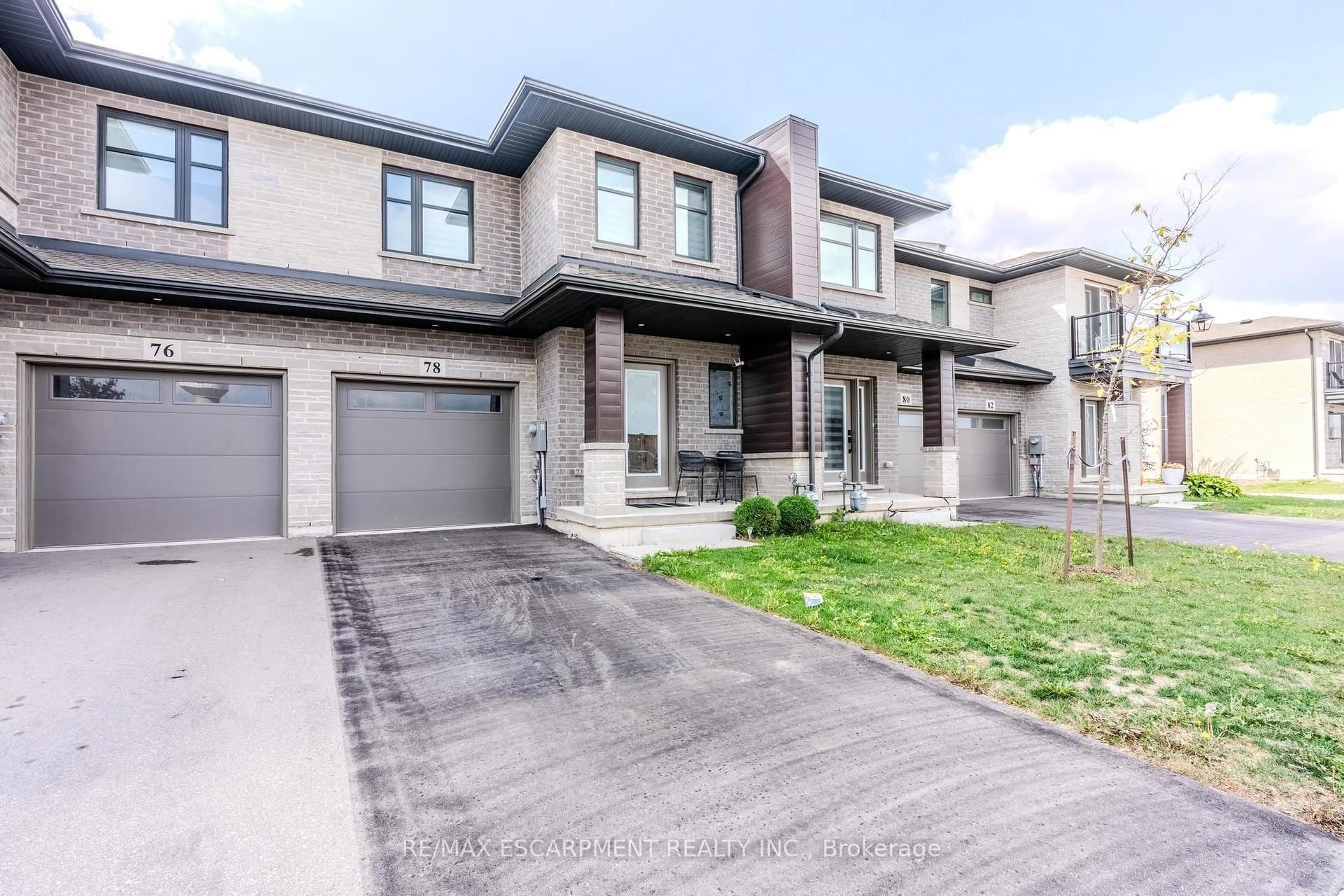Home with brick exterior material, street for 78 Jayla Lane, West Lincoln Ontario L0R 2A0