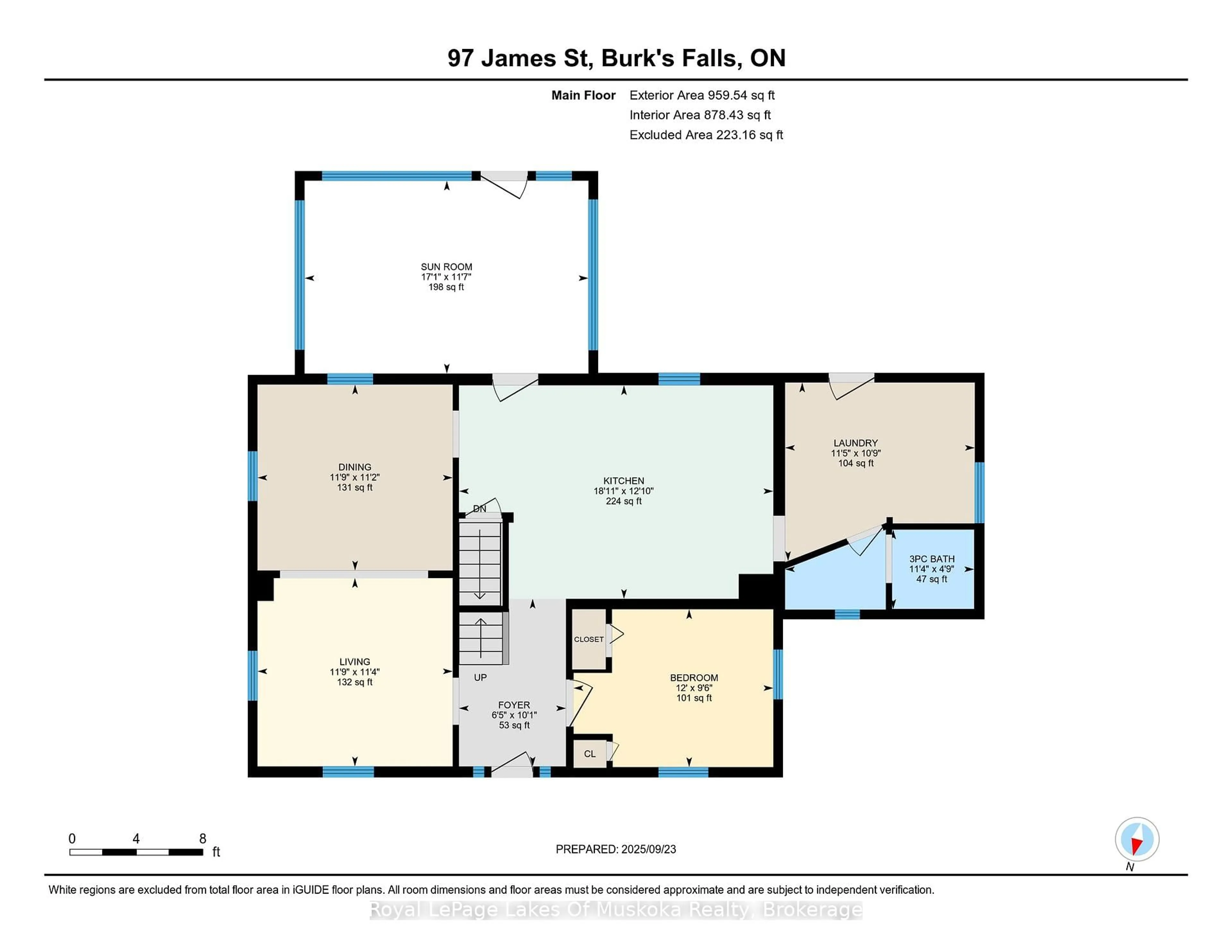 Floor plan for 97 James St, Burk's Falls Ontario P0A 1C0