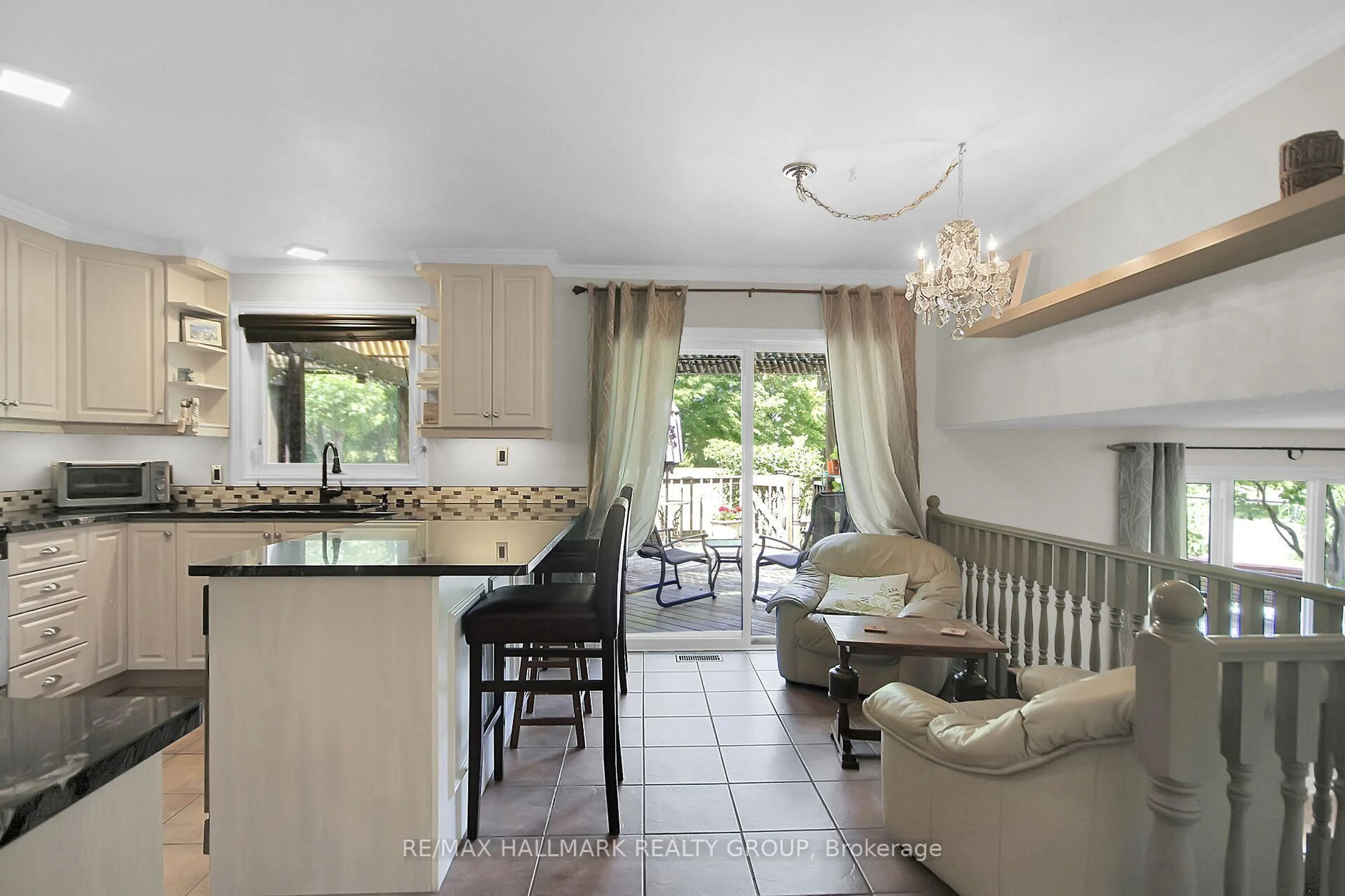 Open concept kitchen, ceramic/tile floor for 6942 Gallagher Rd, North Gower Ontario K0A 2T0