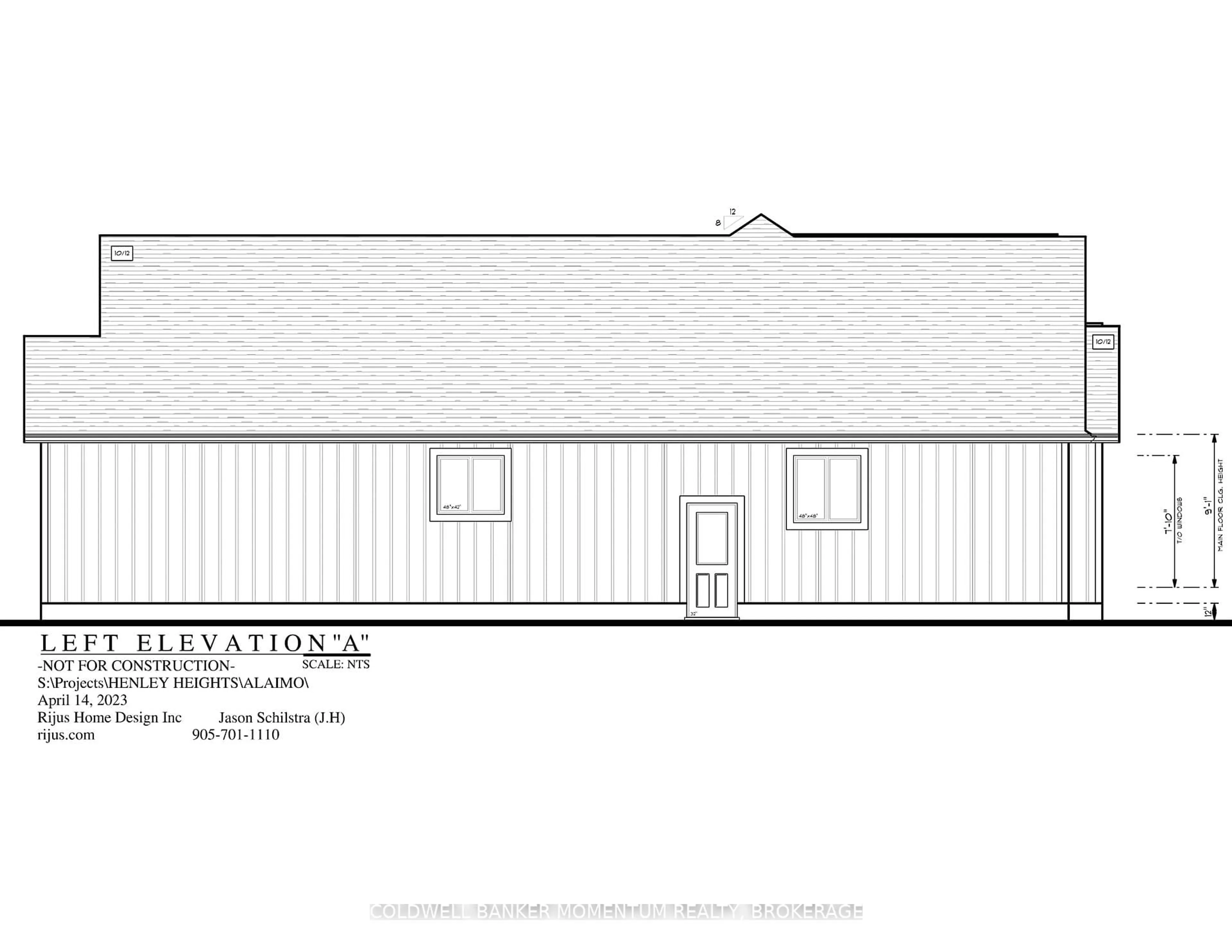Floor plan for Parcel 8 Tintern Rd, Lincoln Ontario L0R 2C0