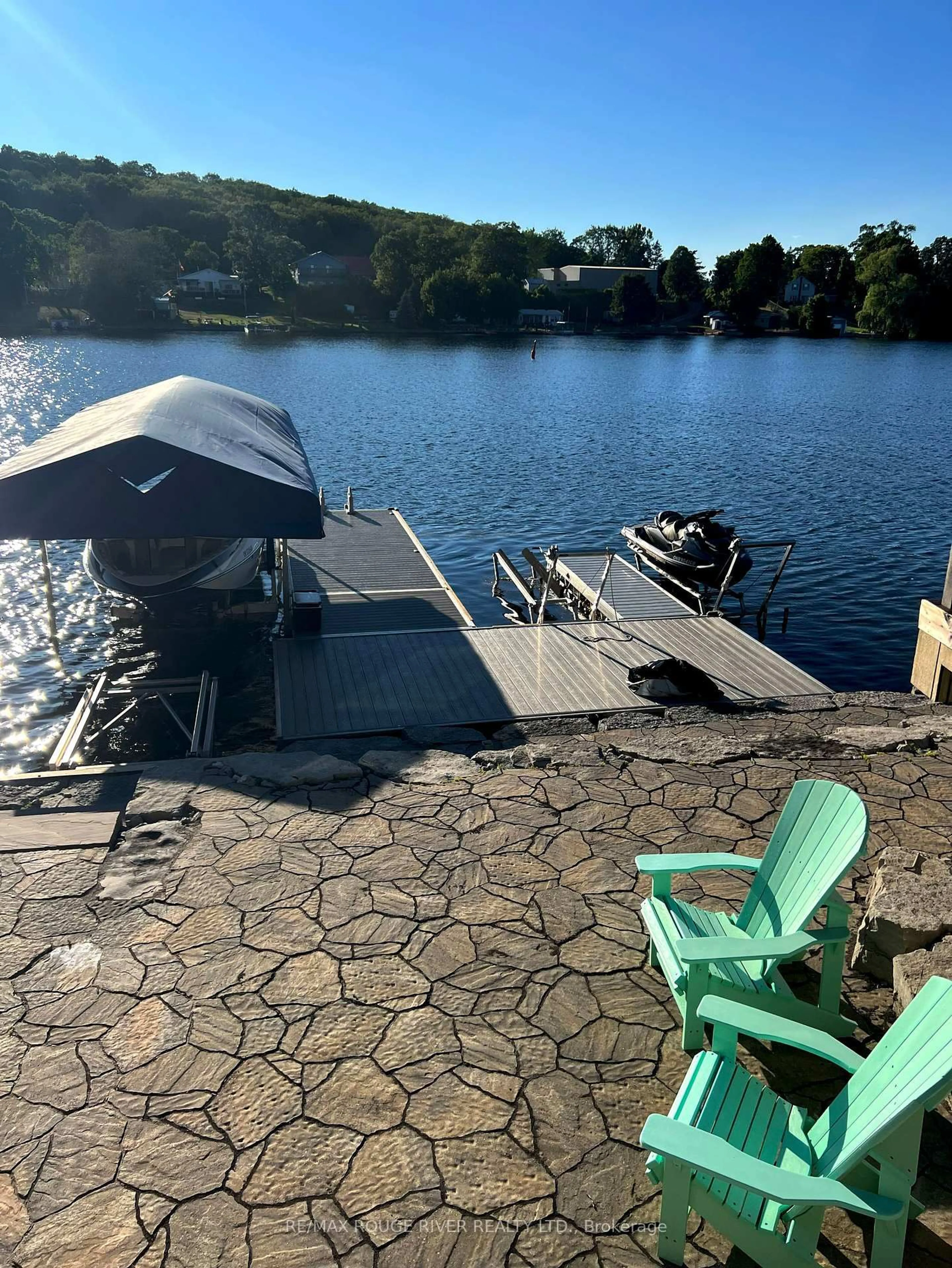 Patio, water/lake/river/ocean view for 145 Homewood Ave, Trent Hills Ontario K0L 1Y0