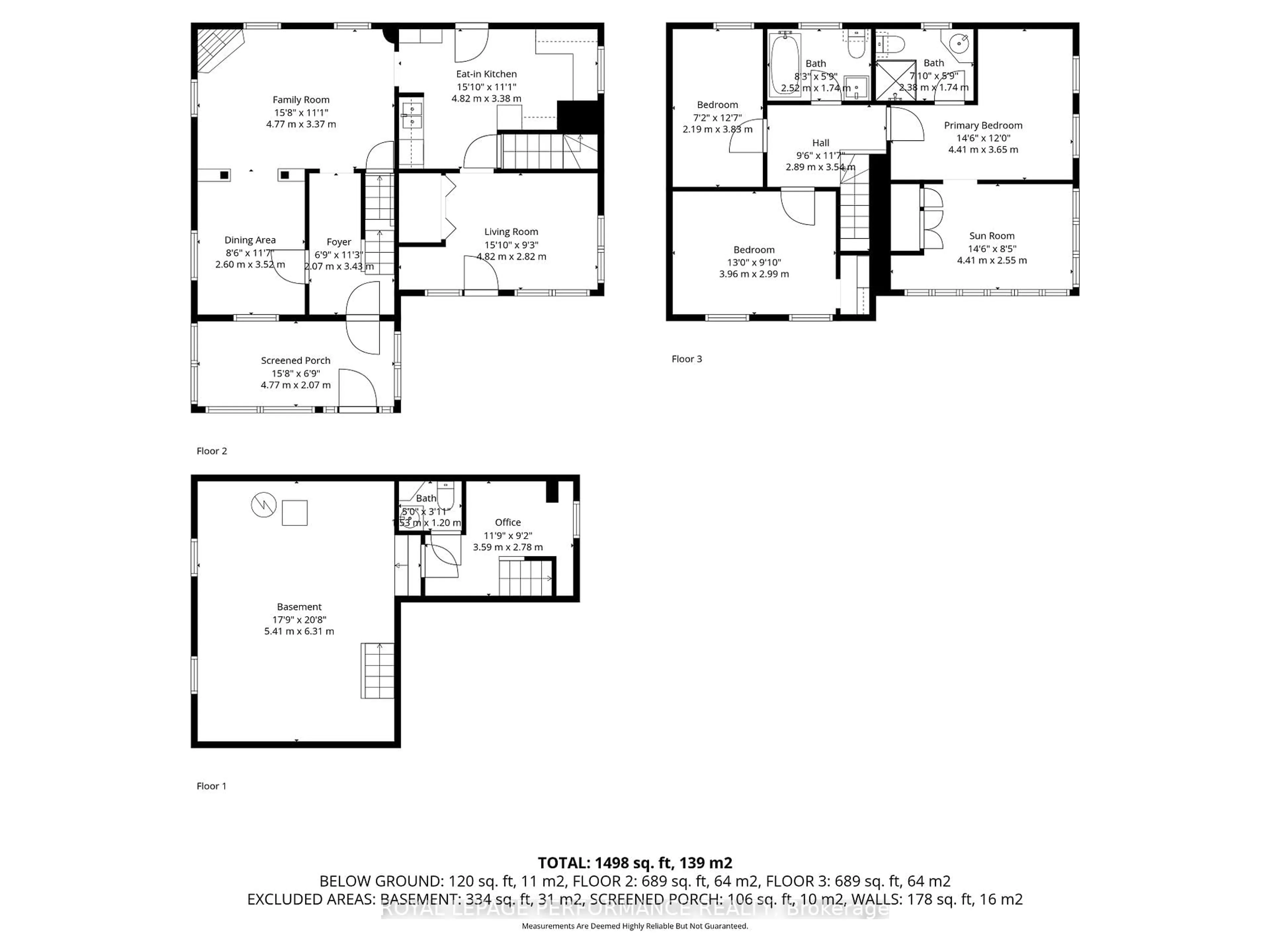 Floor plan for 303 Fifth St, Cornwall Ontario K6H 2L9