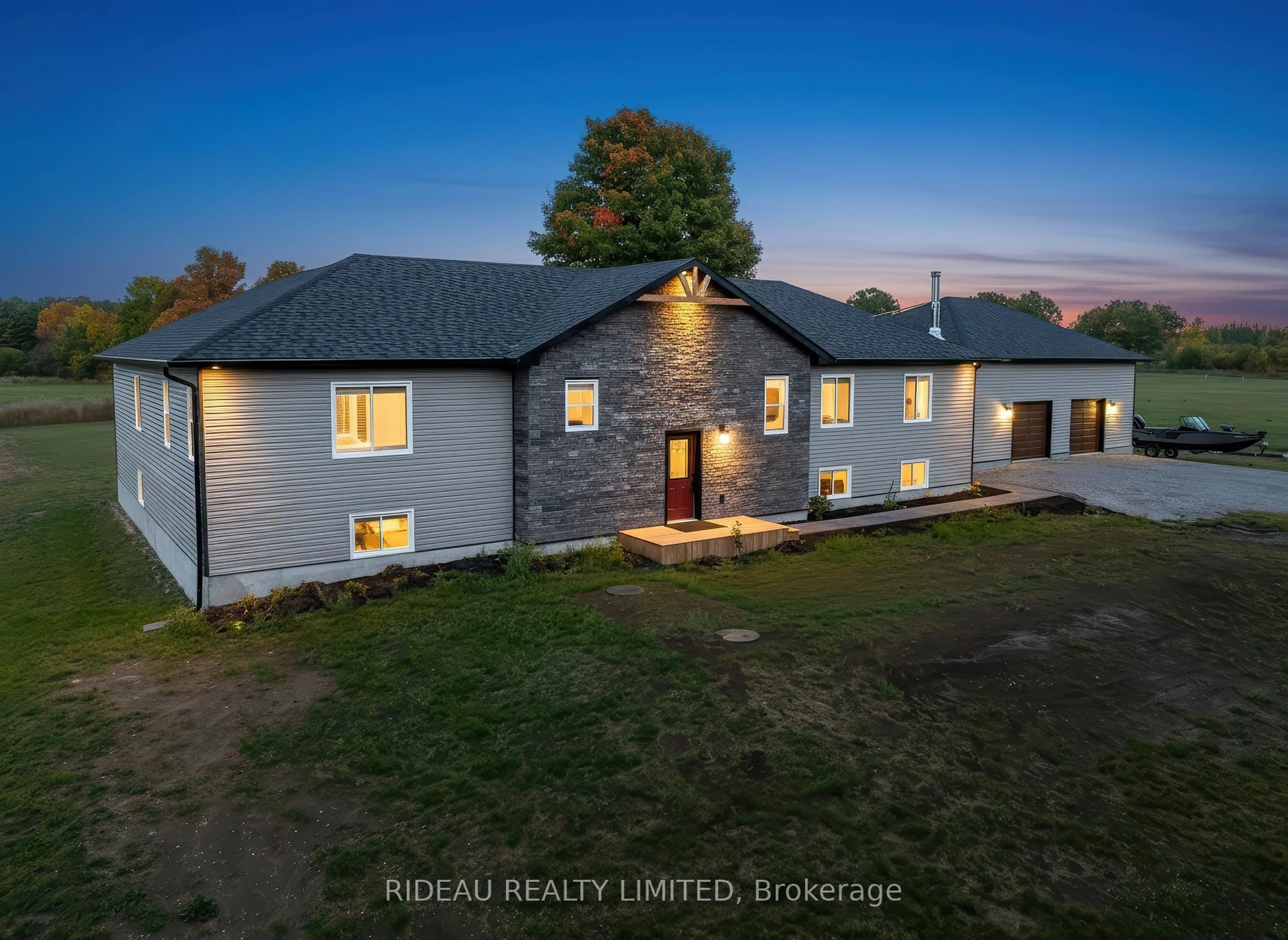 A pic from outside/outdoor area/front of a property/back of a property/a pic from drone, building for 6B Portland Graphite Rd, Rideau Lakes Ontario K0G 1V0