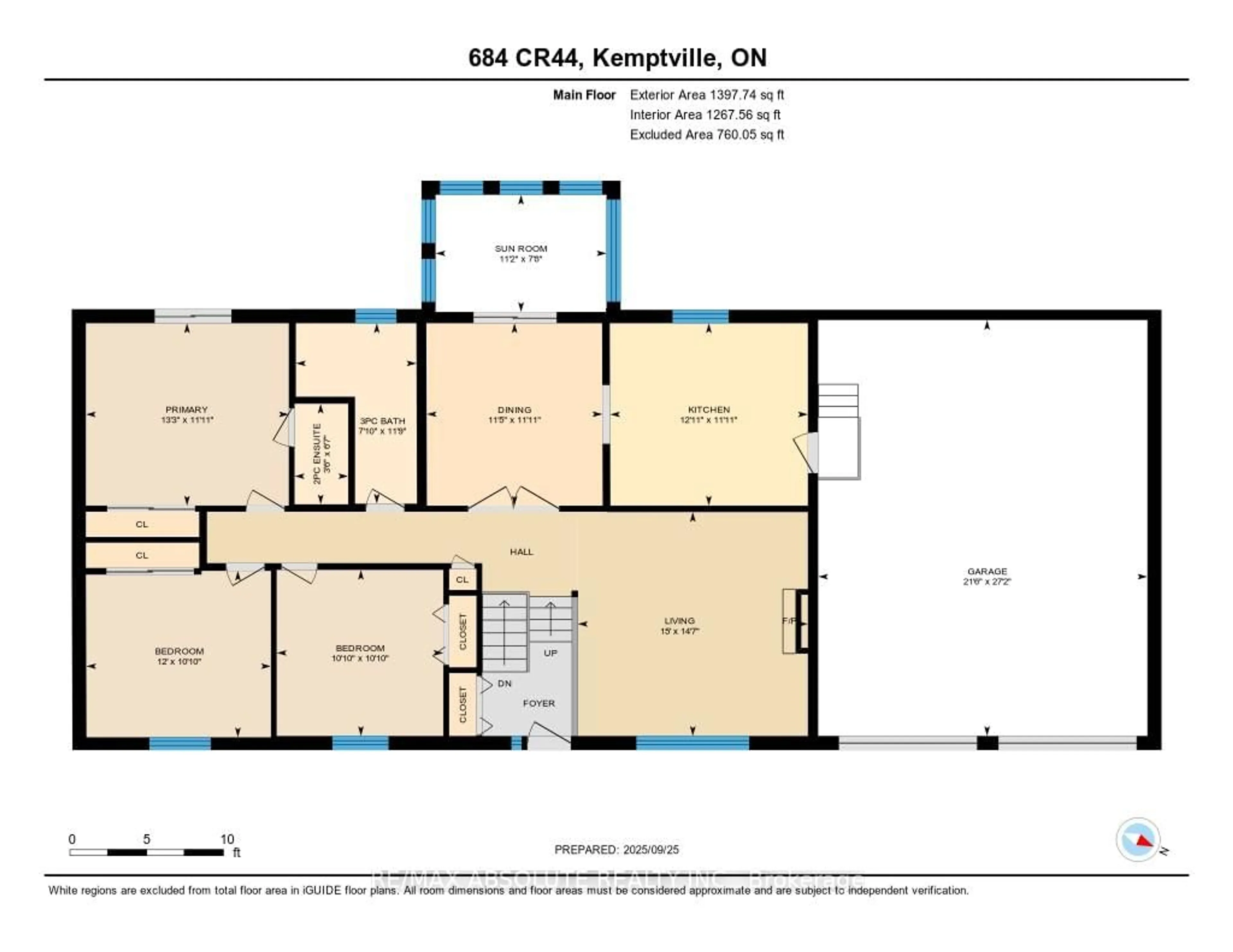Floor plan for 684 County 44 Rd, North Grenville Ontario K0G 1J0