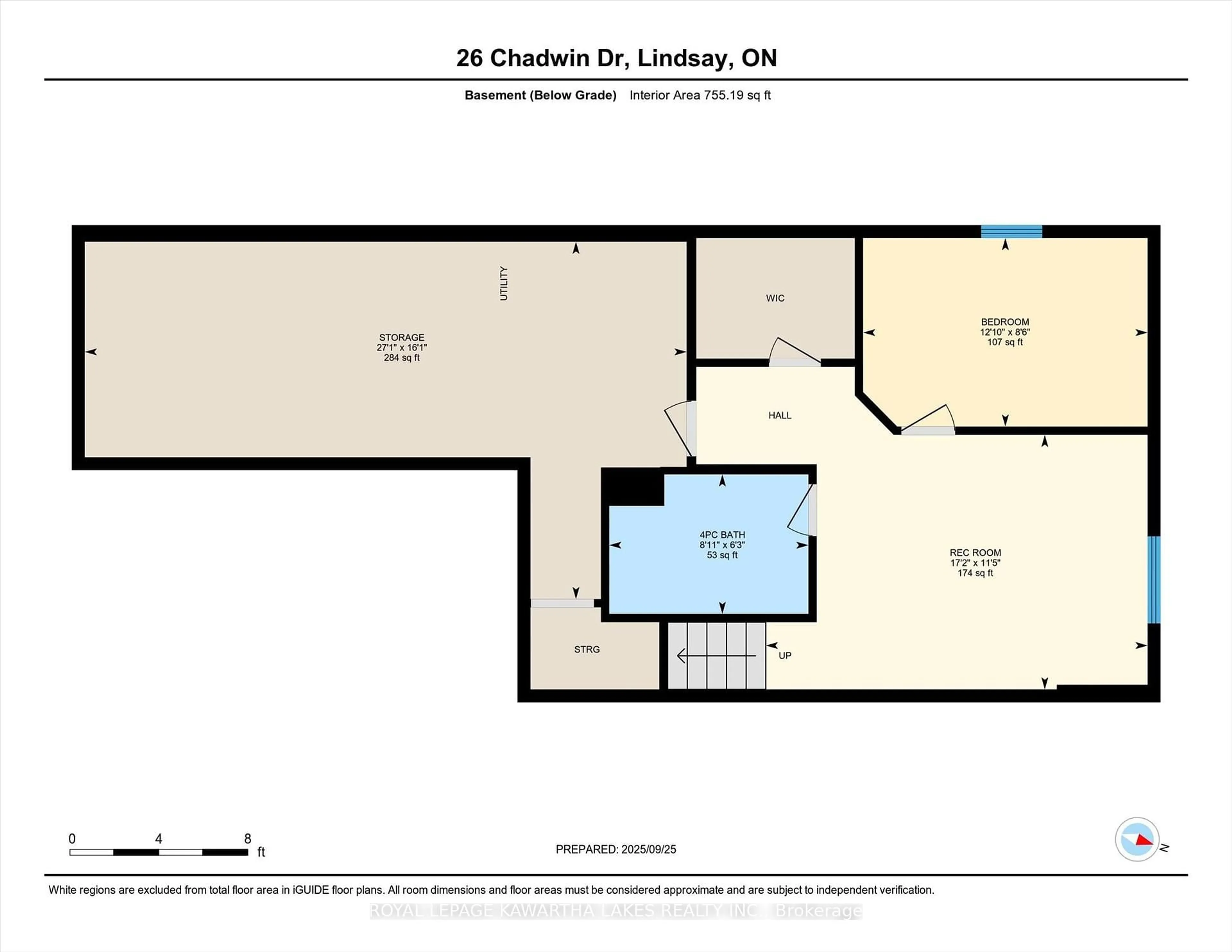 Floor plan for 26 Chadwin Dr, Kawartha Lakes Ontario K9V 0E9