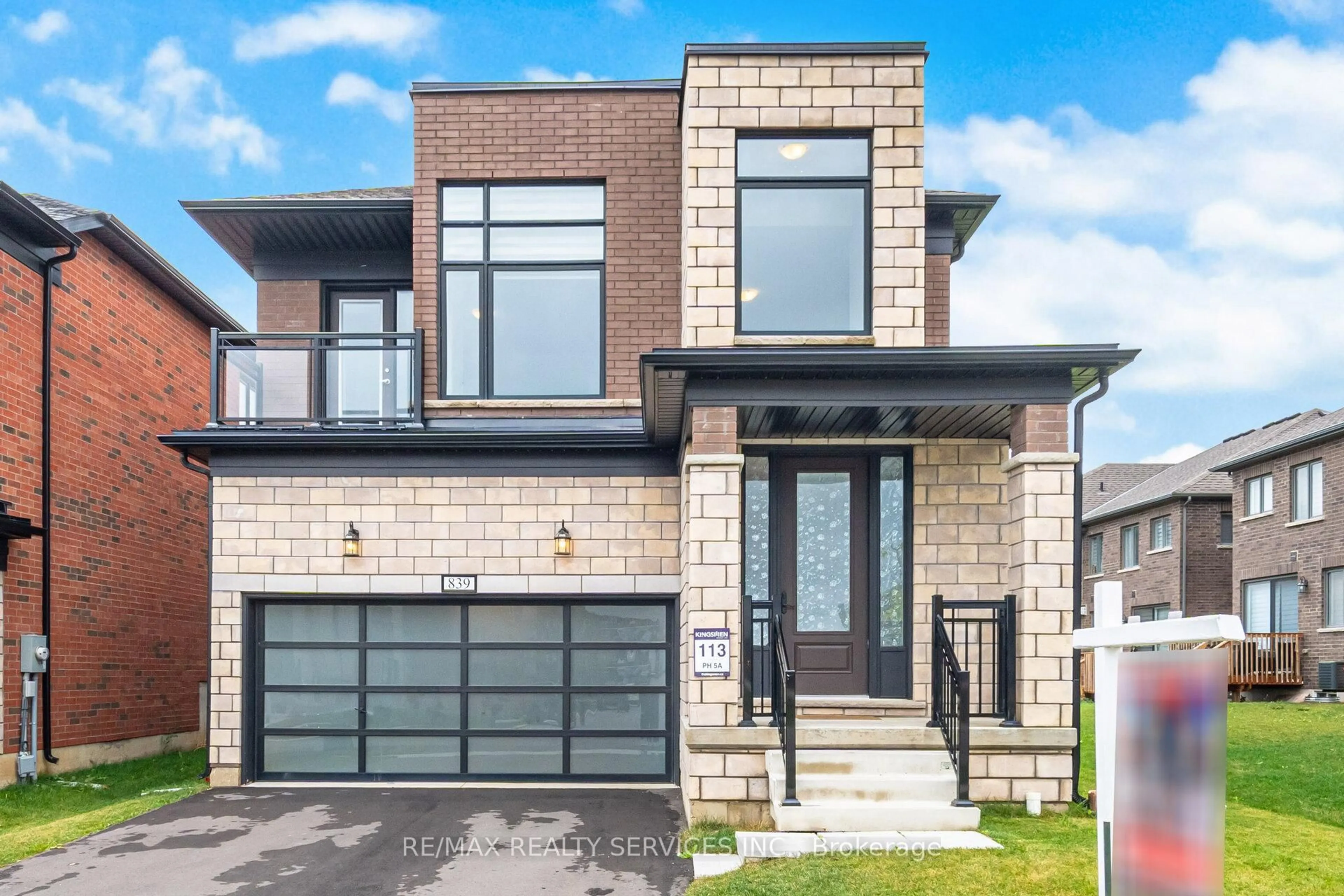 Home with brick exterior material, street for 839 Sobeski Ave, Woodstock Ontario N4T 0P2