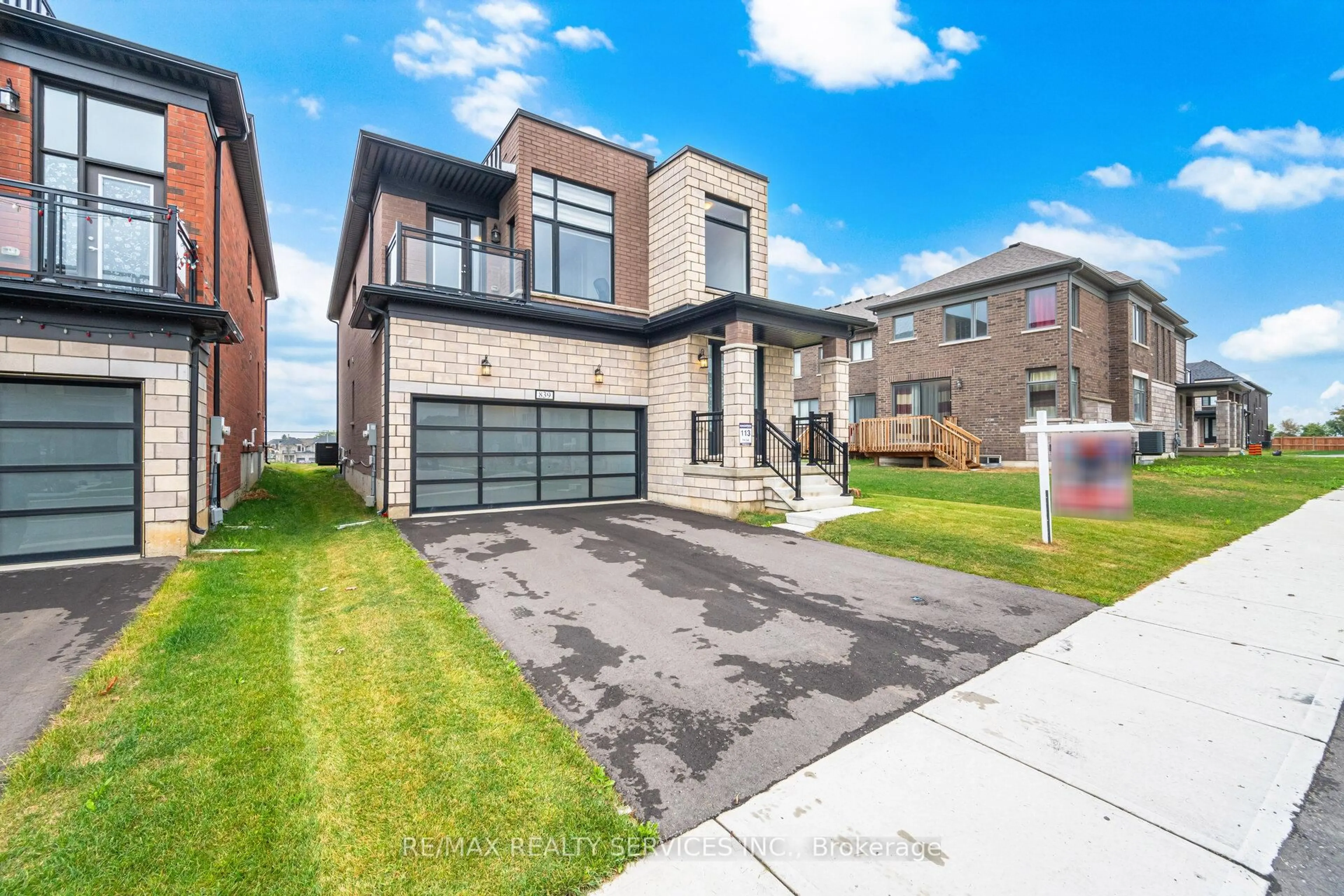 Home with brick exterior material, street for 839 Sobeski Ave, Woodstock Ontario N4T 0P2