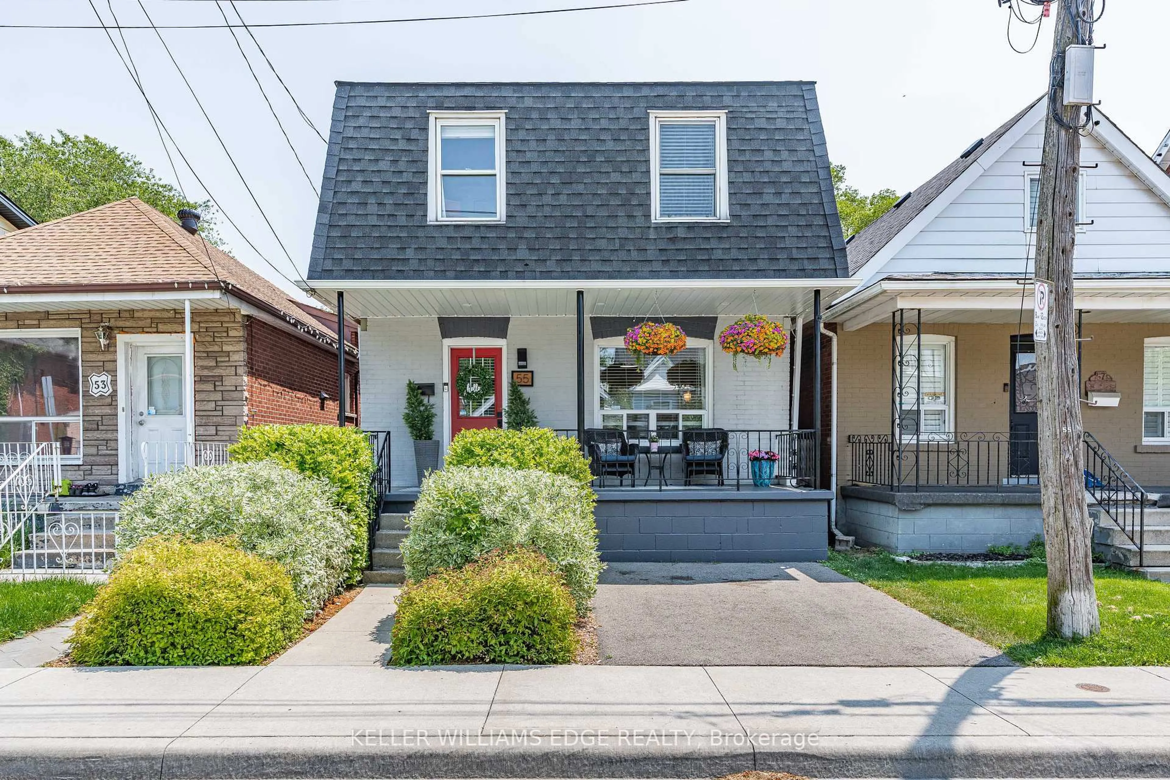 Home with brick exterior material, street for 55 East 22nd St, Hamilton Ontario L8V 2V4