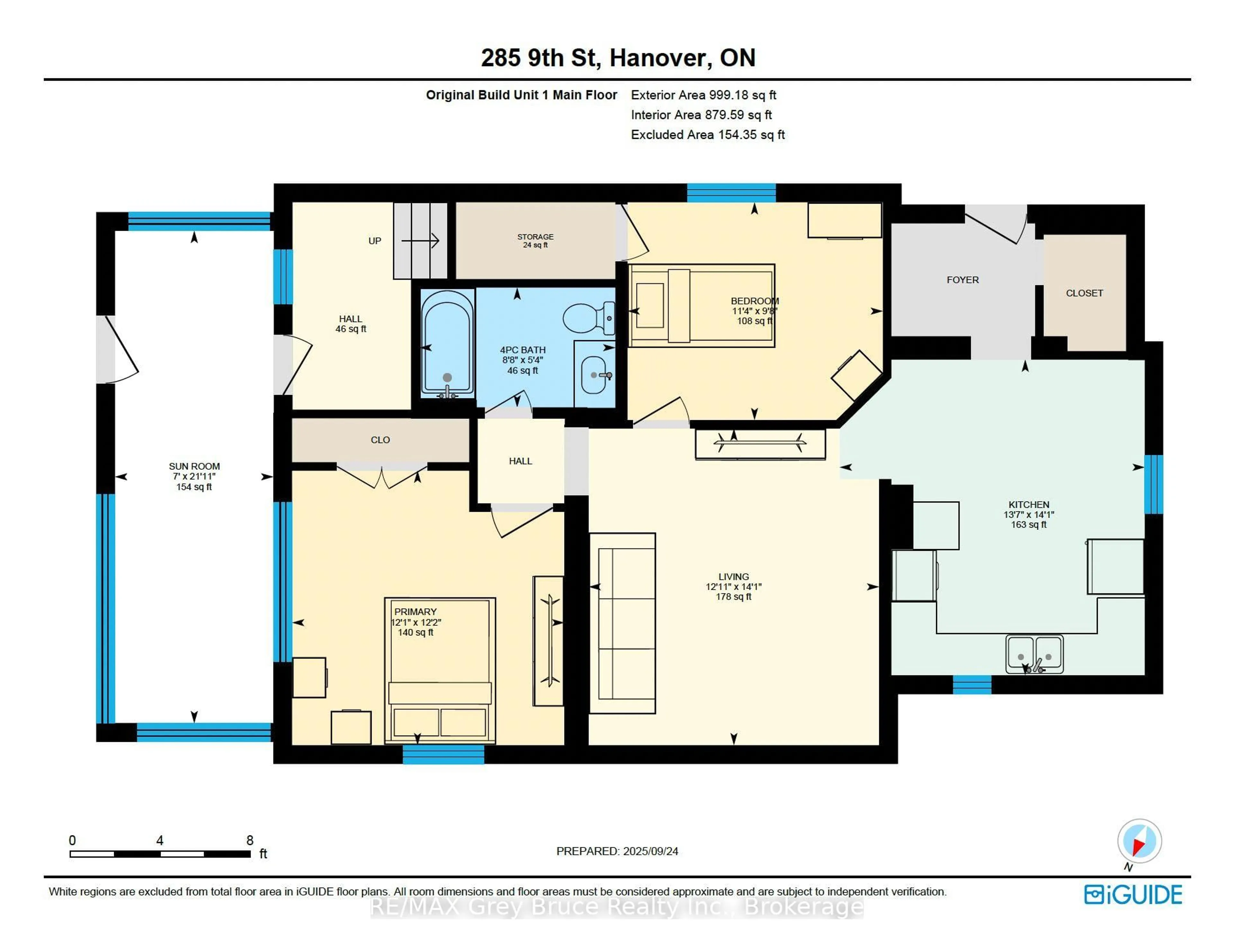 Floor plan for 285 9th St, Hanover Ontario N4N 1L3