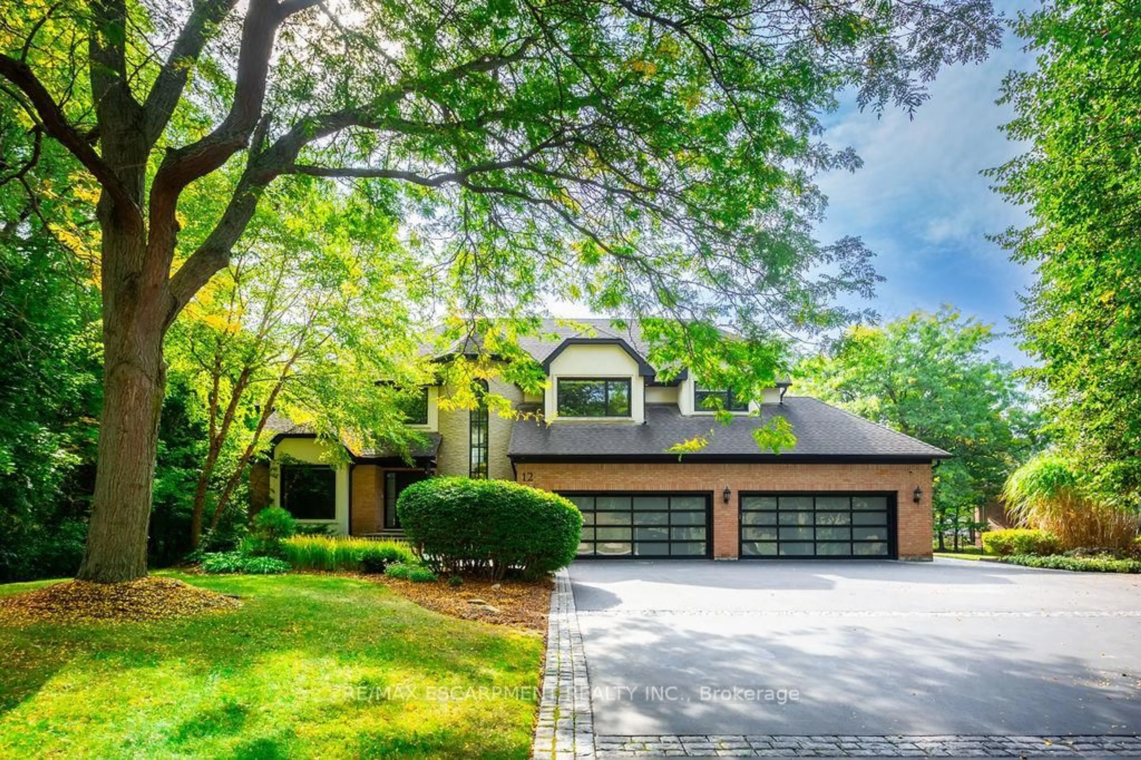 Home with brick exterior material, street for 12 Blackberry Pl, Hamilton Ontario L0R 1H2