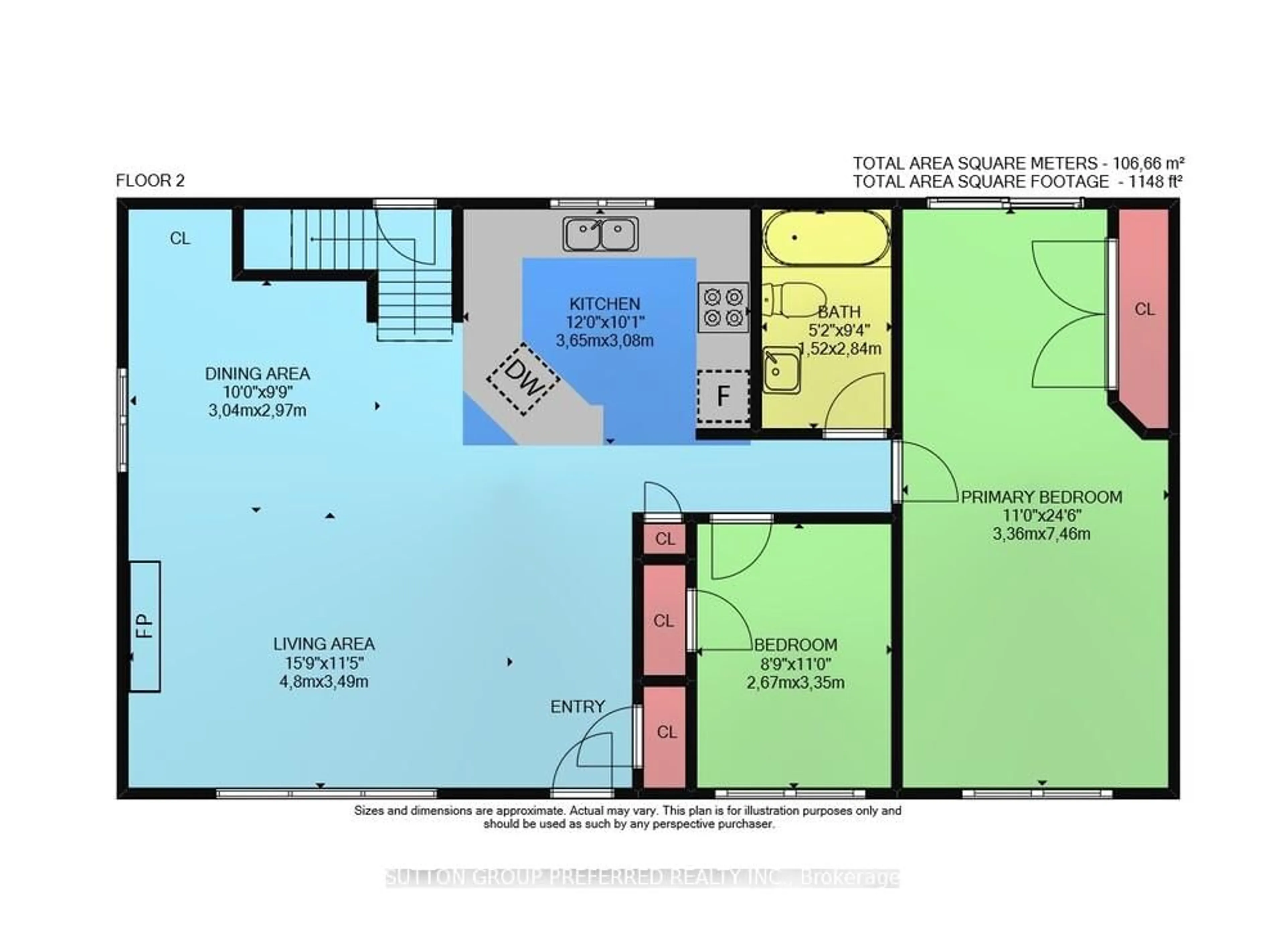 Floor plan for 737 Whetter Ave, London South Ontario N6C 2H1